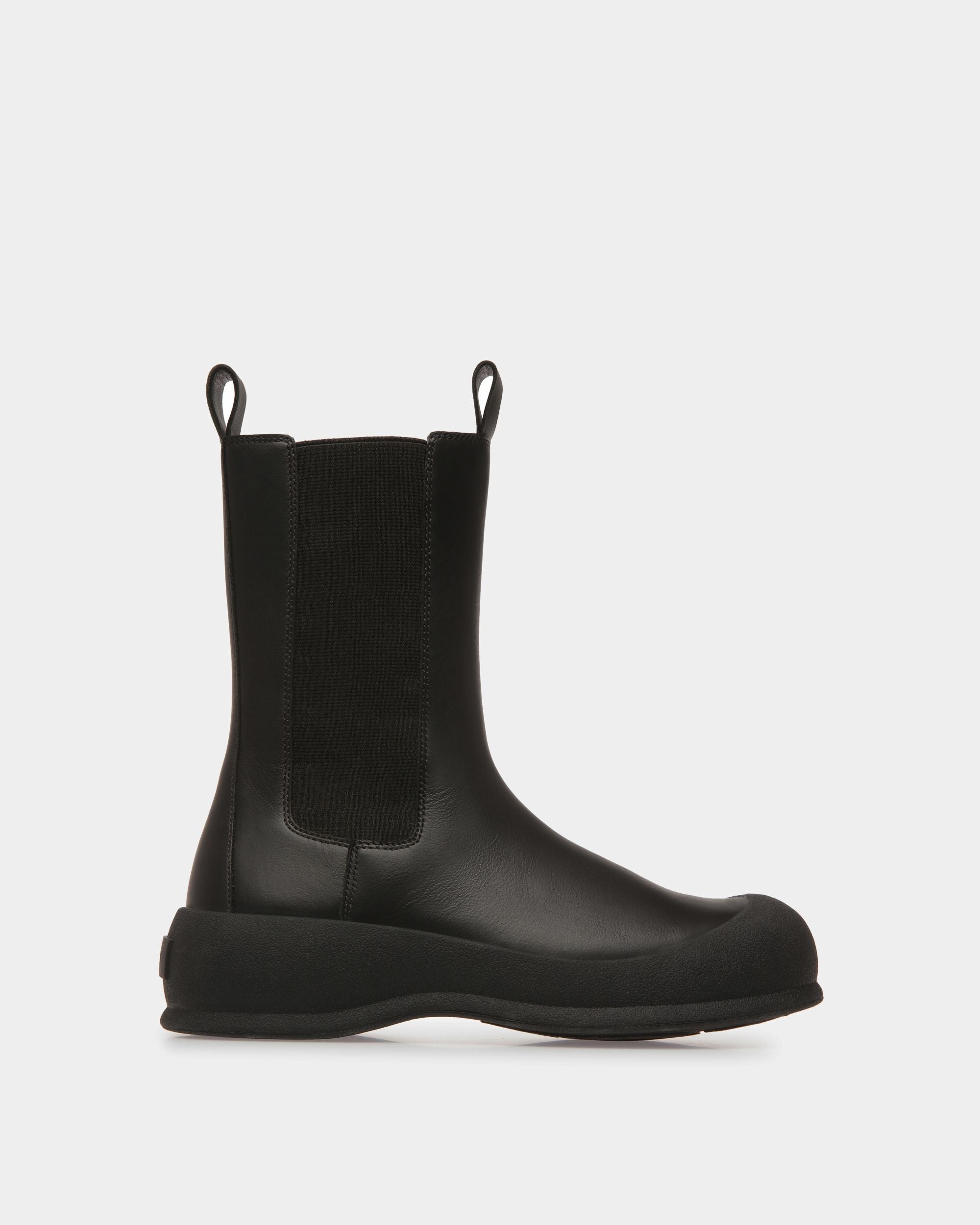 Frei Booties In Black Leather - Women's - Bally - 01