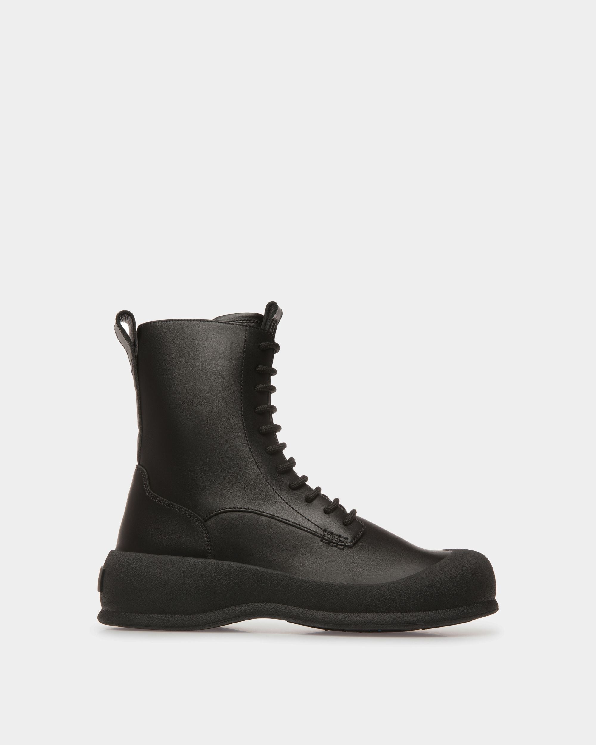 Botas Frei De Piel Negra - Mujer - Bally - 01
