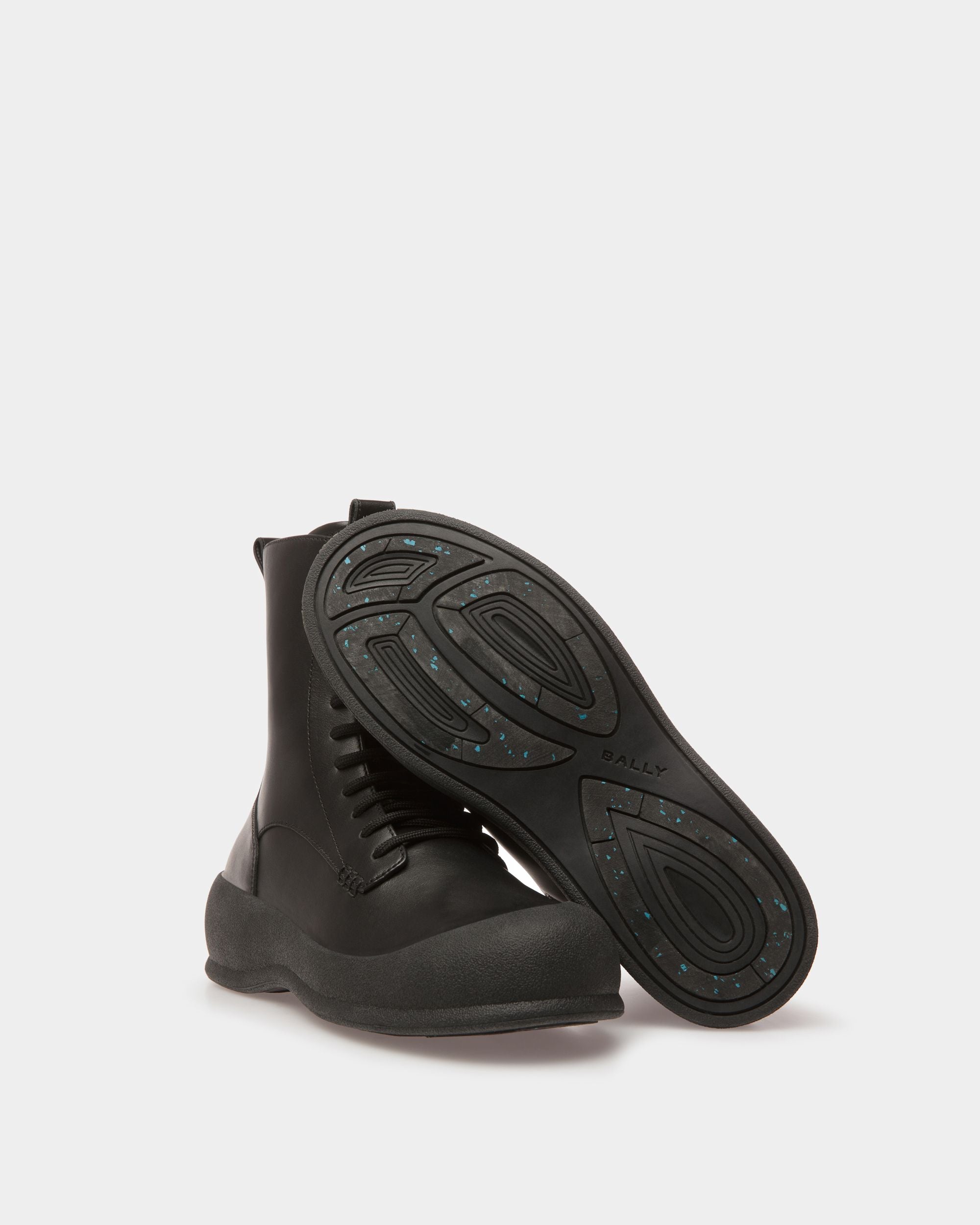 Botas Frei De Piel Negra - Mujer - Bally - 04