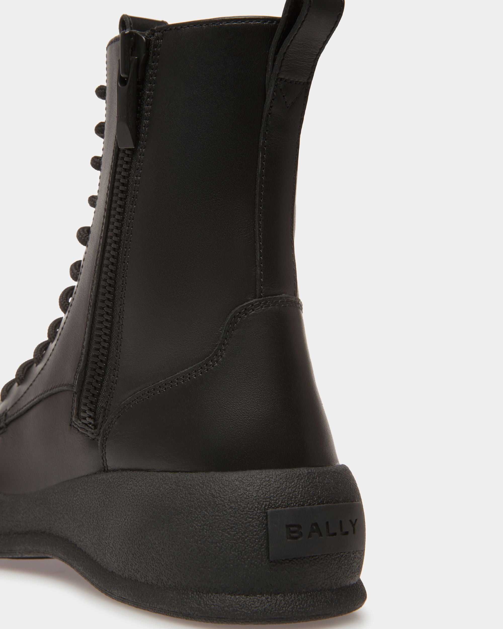 Botas Frei De Piel Negra - Mujer - Bally - 05