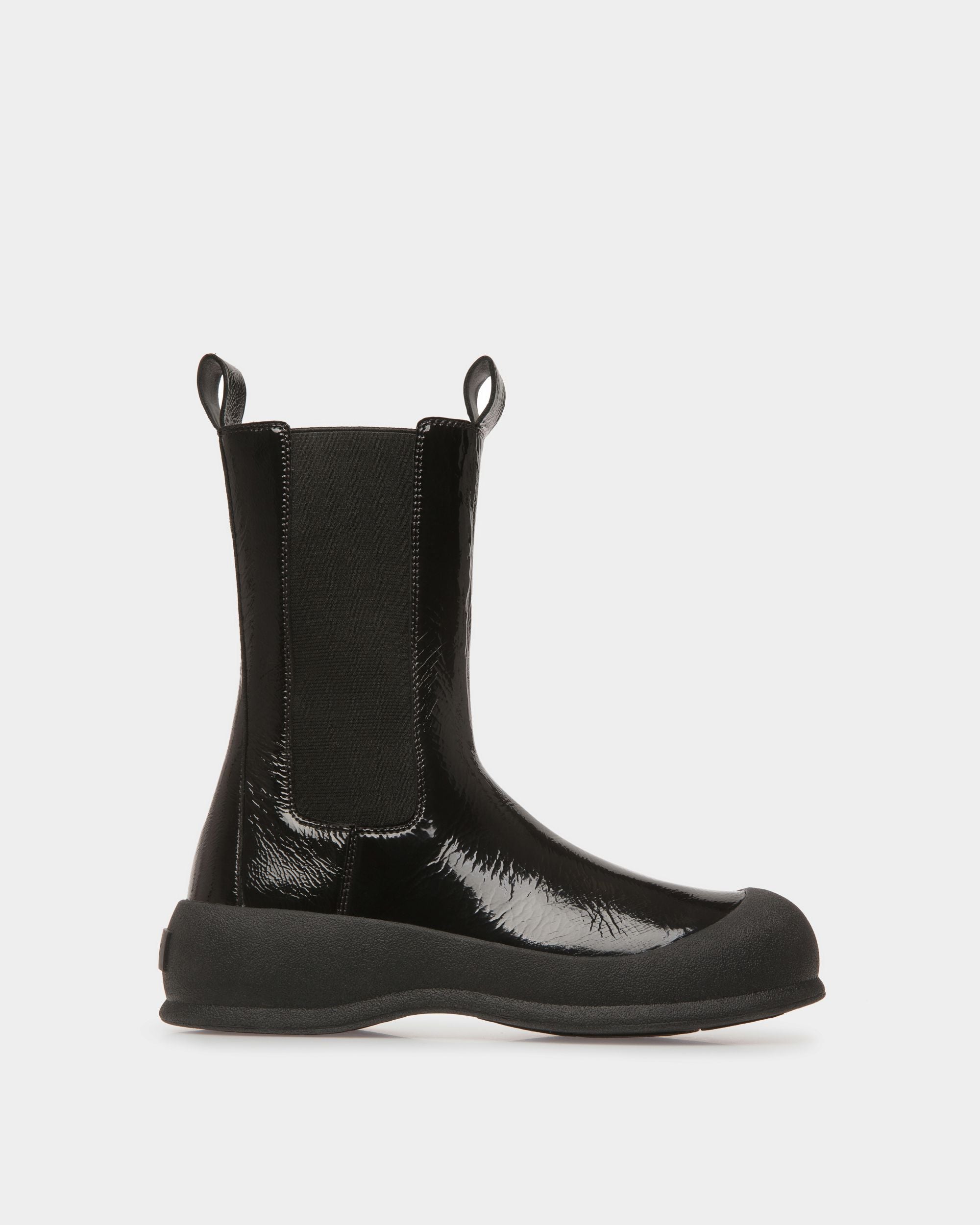Botines Frei De Piel Negra - Mujer - Bally - 01