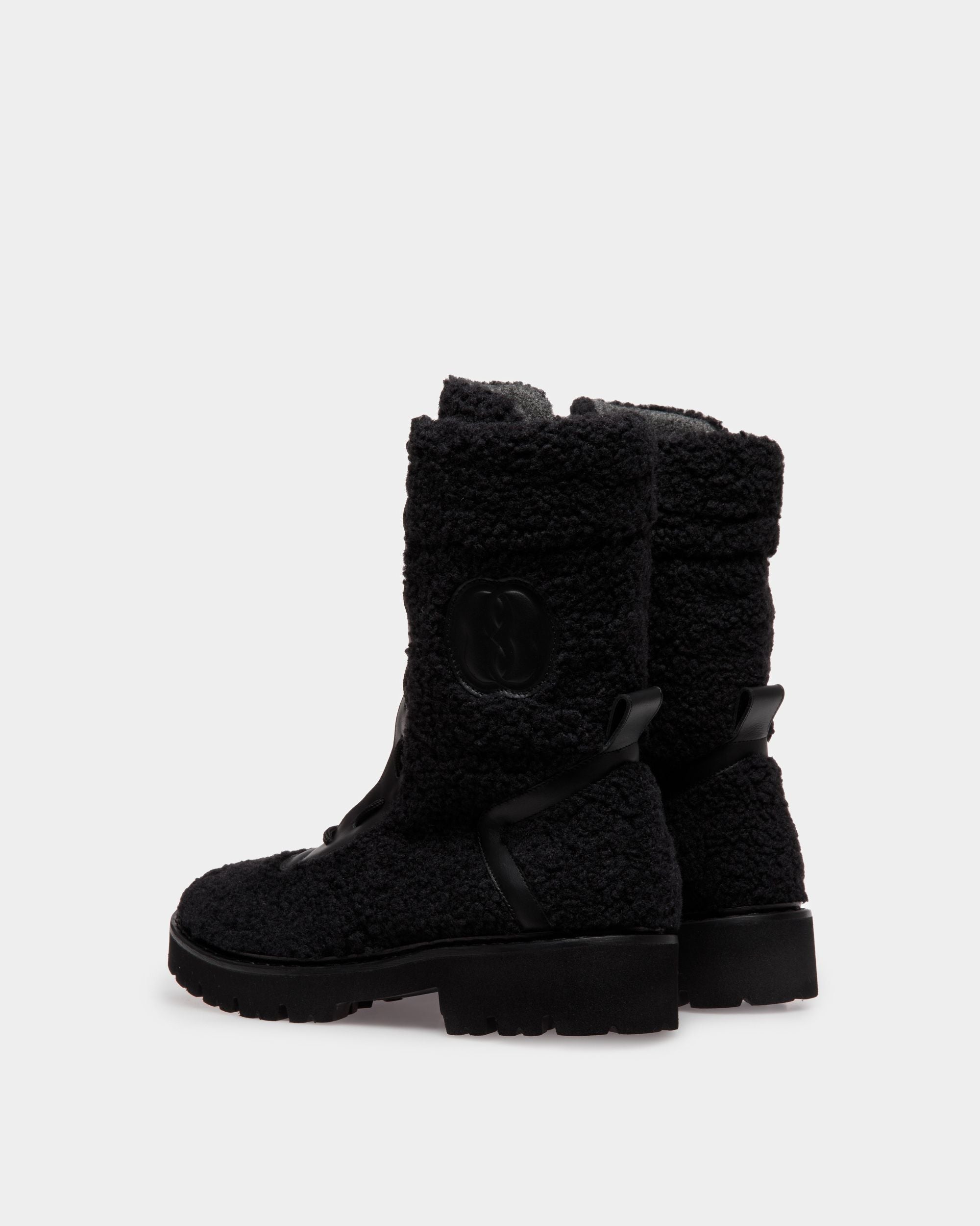 Enga Boots In Black Leather - Women's - Bally - 03