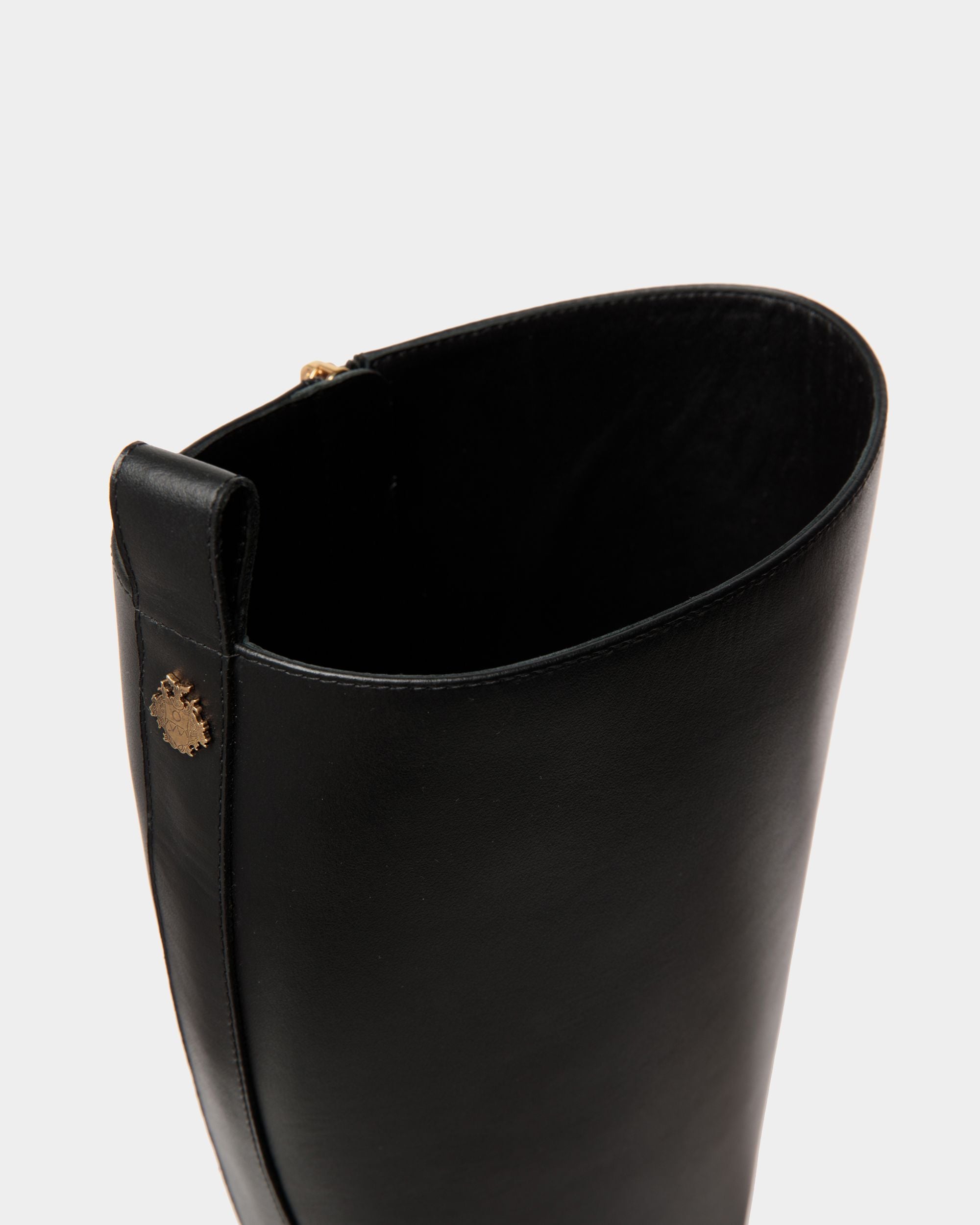 Bota Gusto De Piel Negra - Mujer - Bally - 04