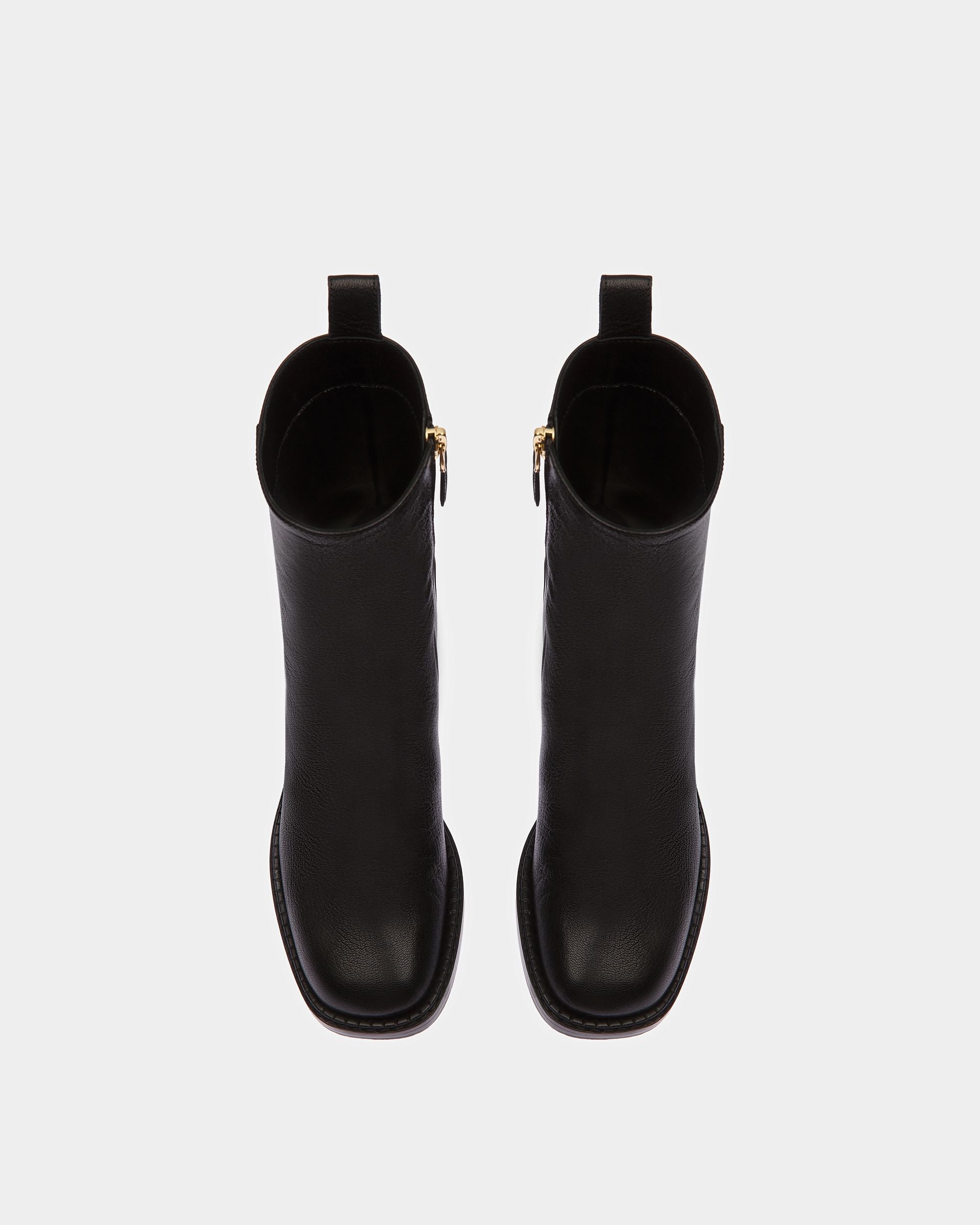 Austine Botas De Piel En Negro - Mujer - Bally - 02