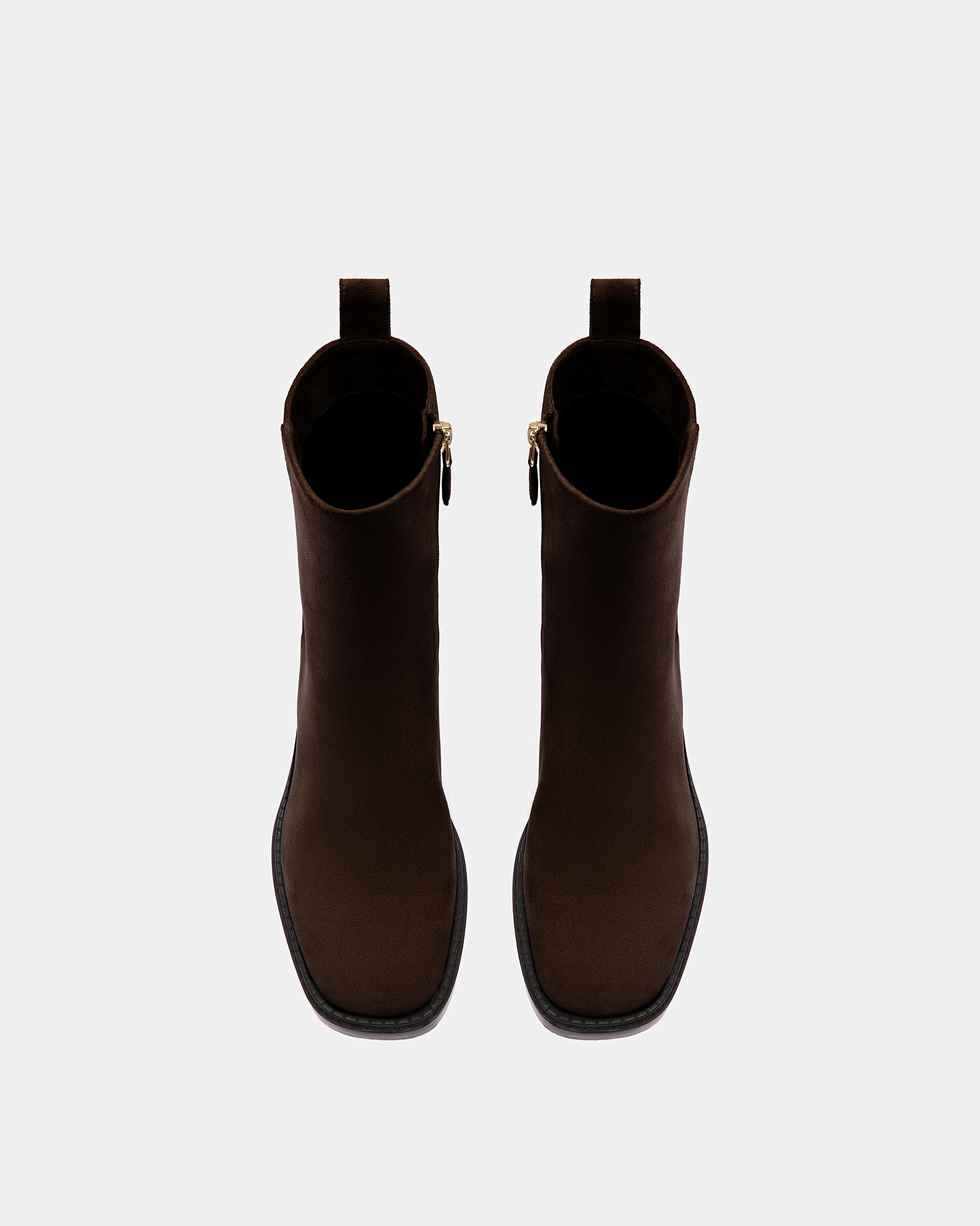 Austine Botas De Piel En Ébano - Mujer - Bally - 04