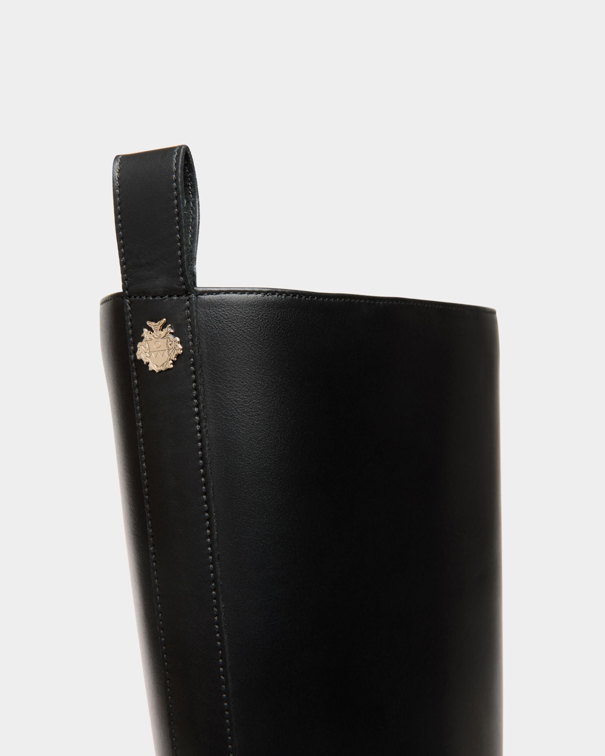 Bota Gusto De Piel Negra - Mujer - Bally - 06