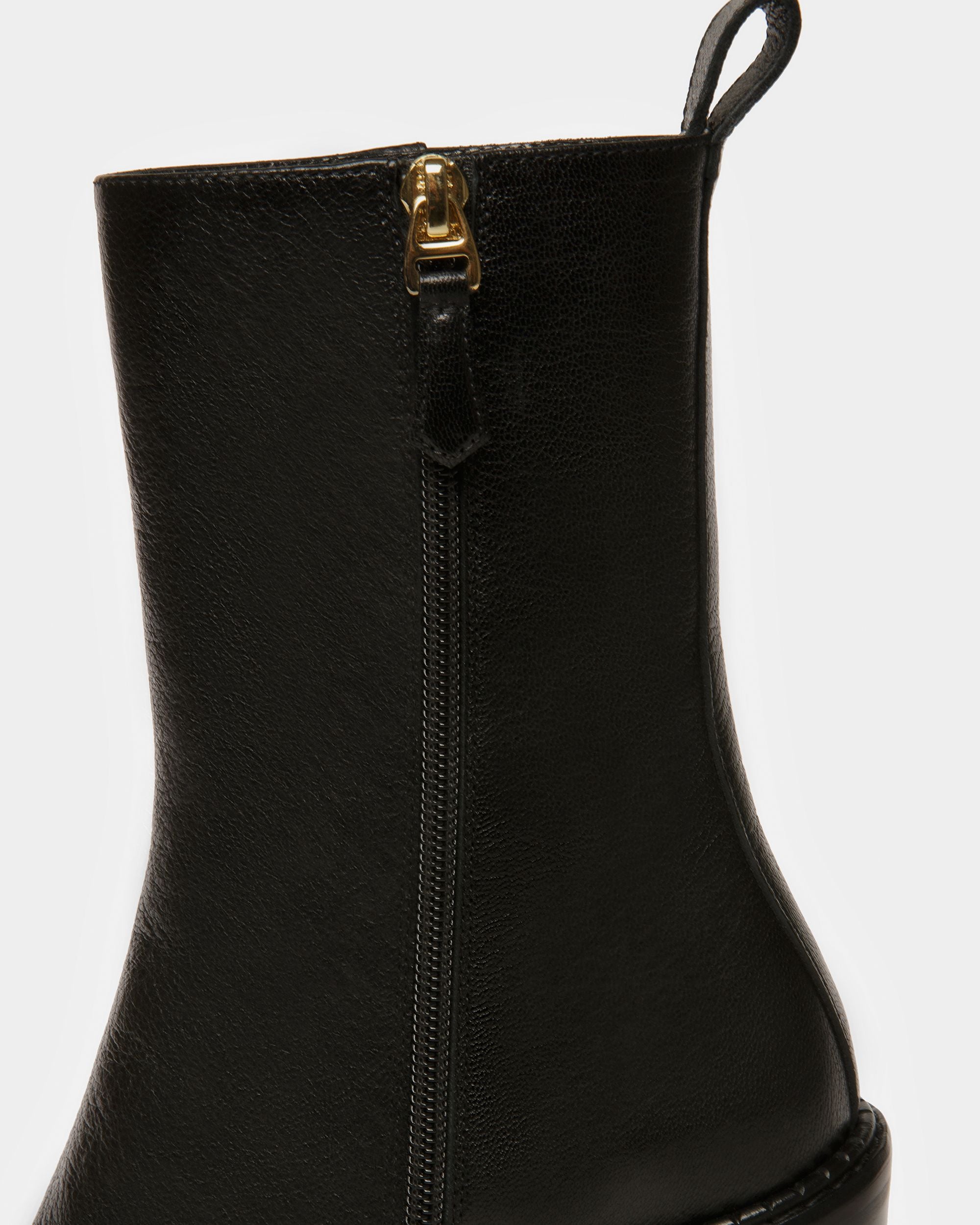 Austine Botas De Piel En Negro - Mujer - Bally - 05