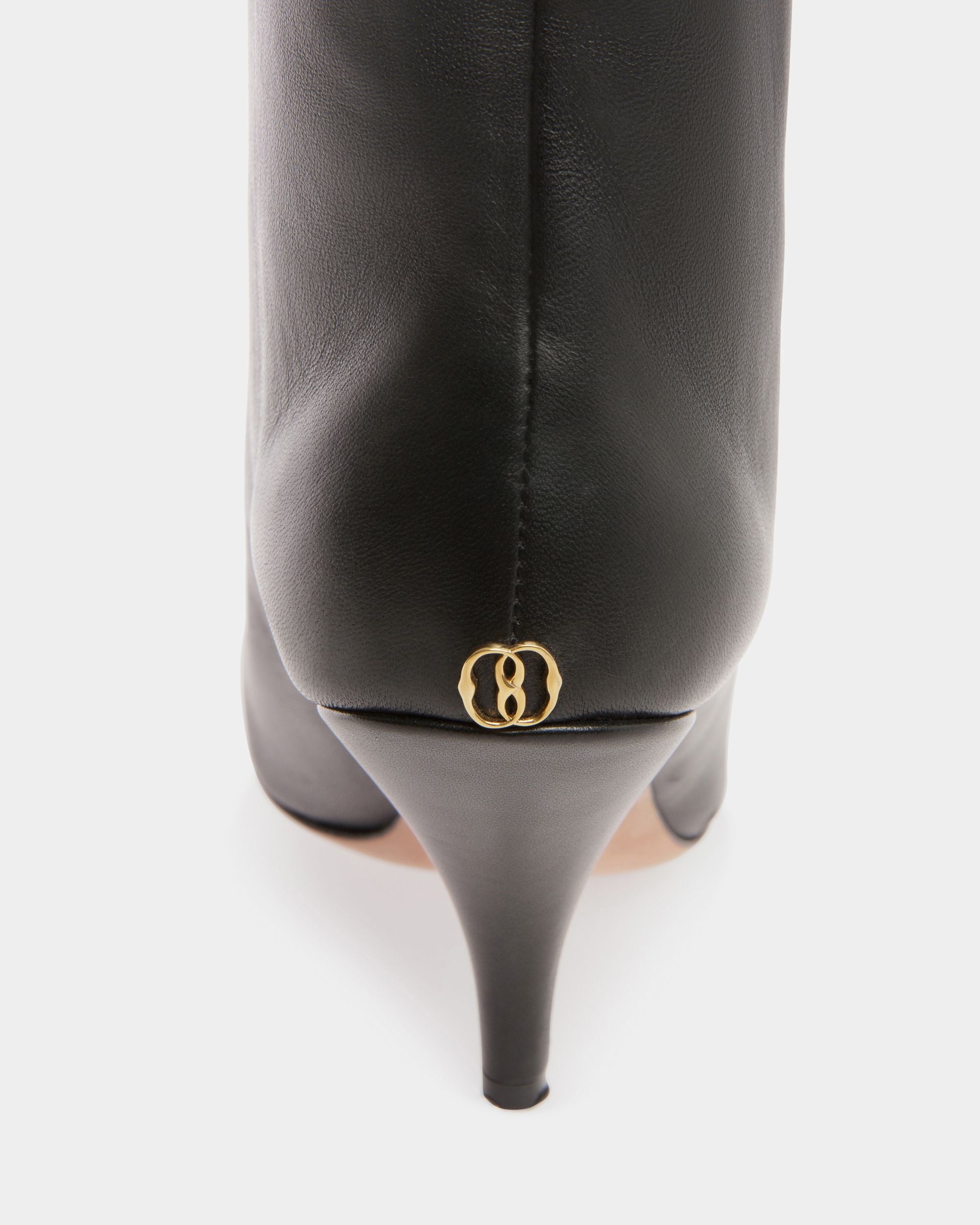Botas Altas Katy De Piel Negra - Mujer - Bally - 05