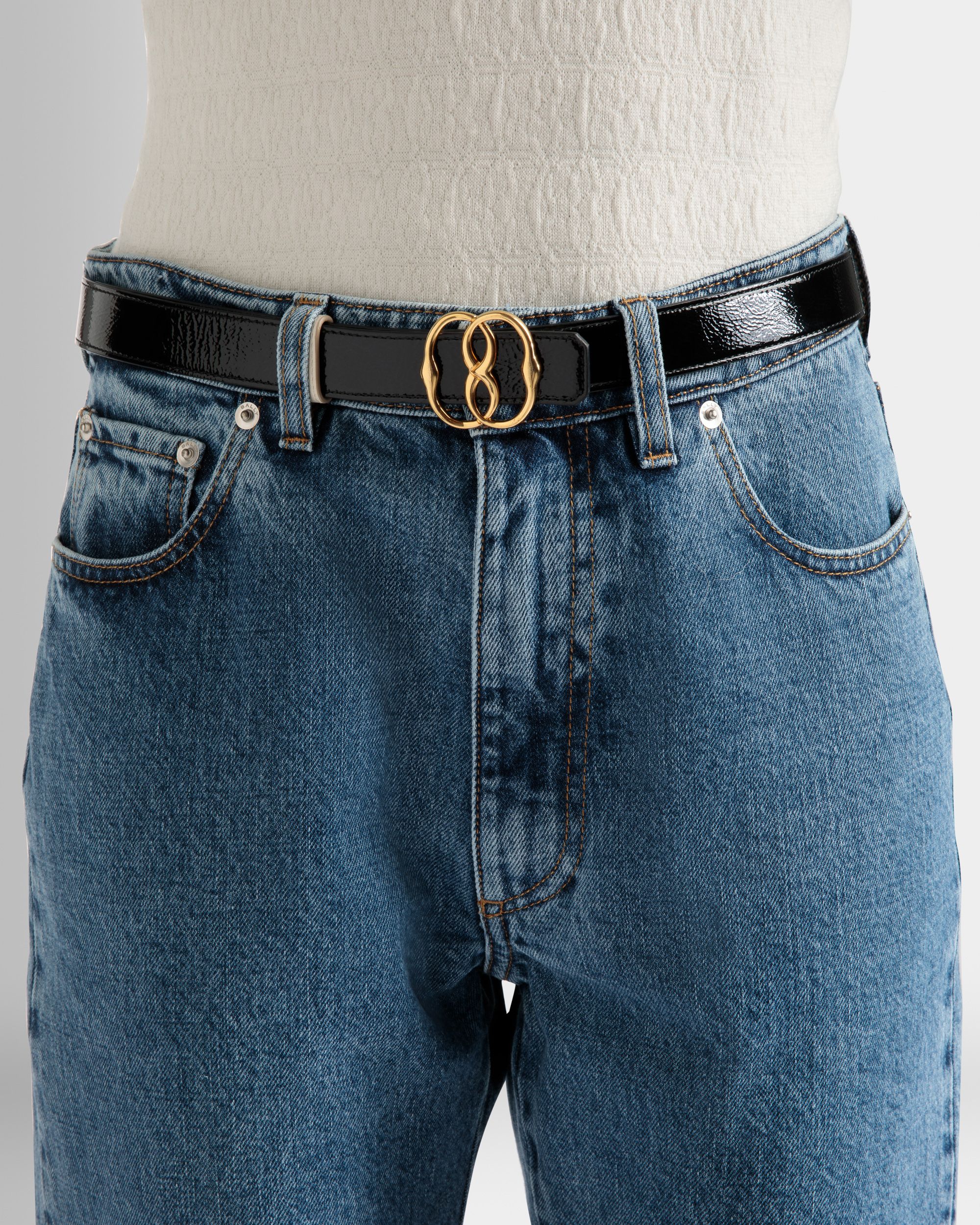 Cinturón De Vestir Emblem - Mujer - Bally - 03