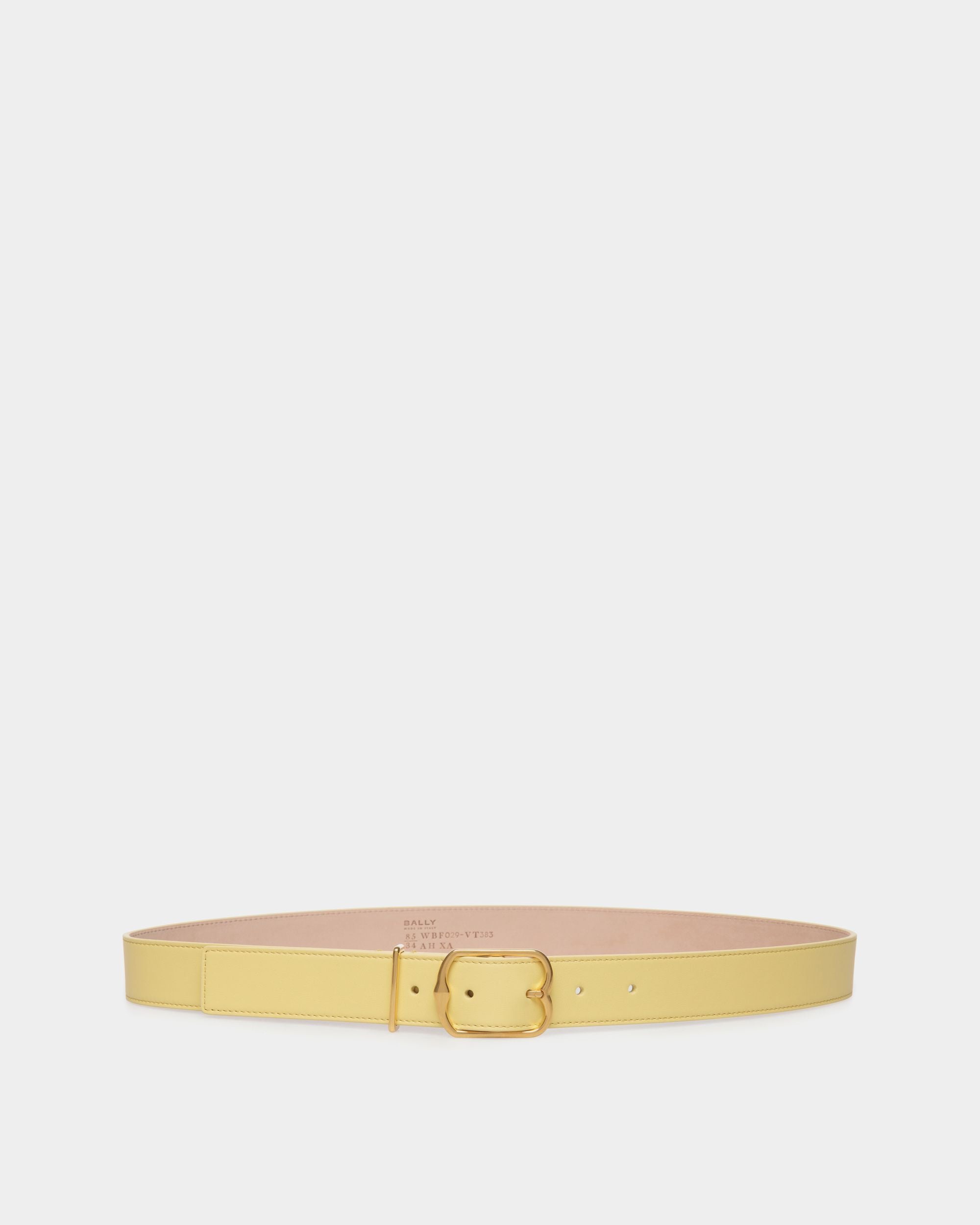 Emblem Fixed In White Leather - Women's - Bally - 01