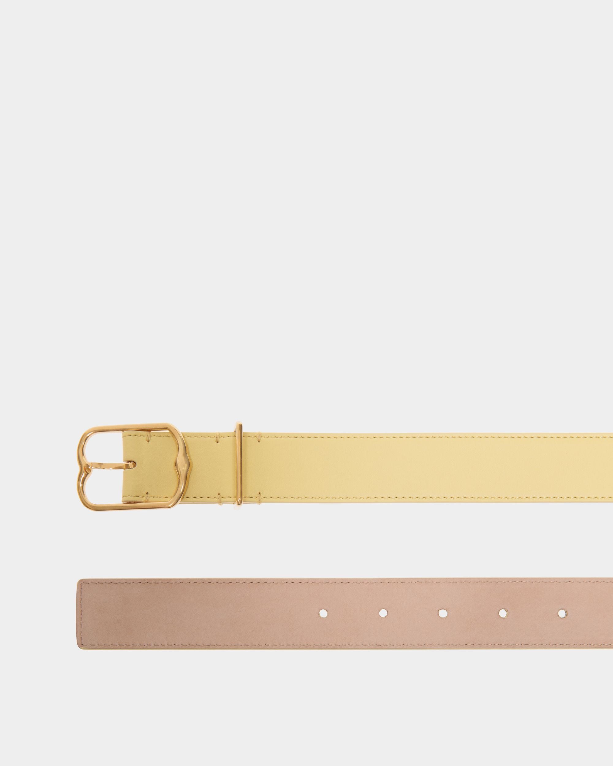 Emblem Fixed In White Leather - Women's - Bally - 02