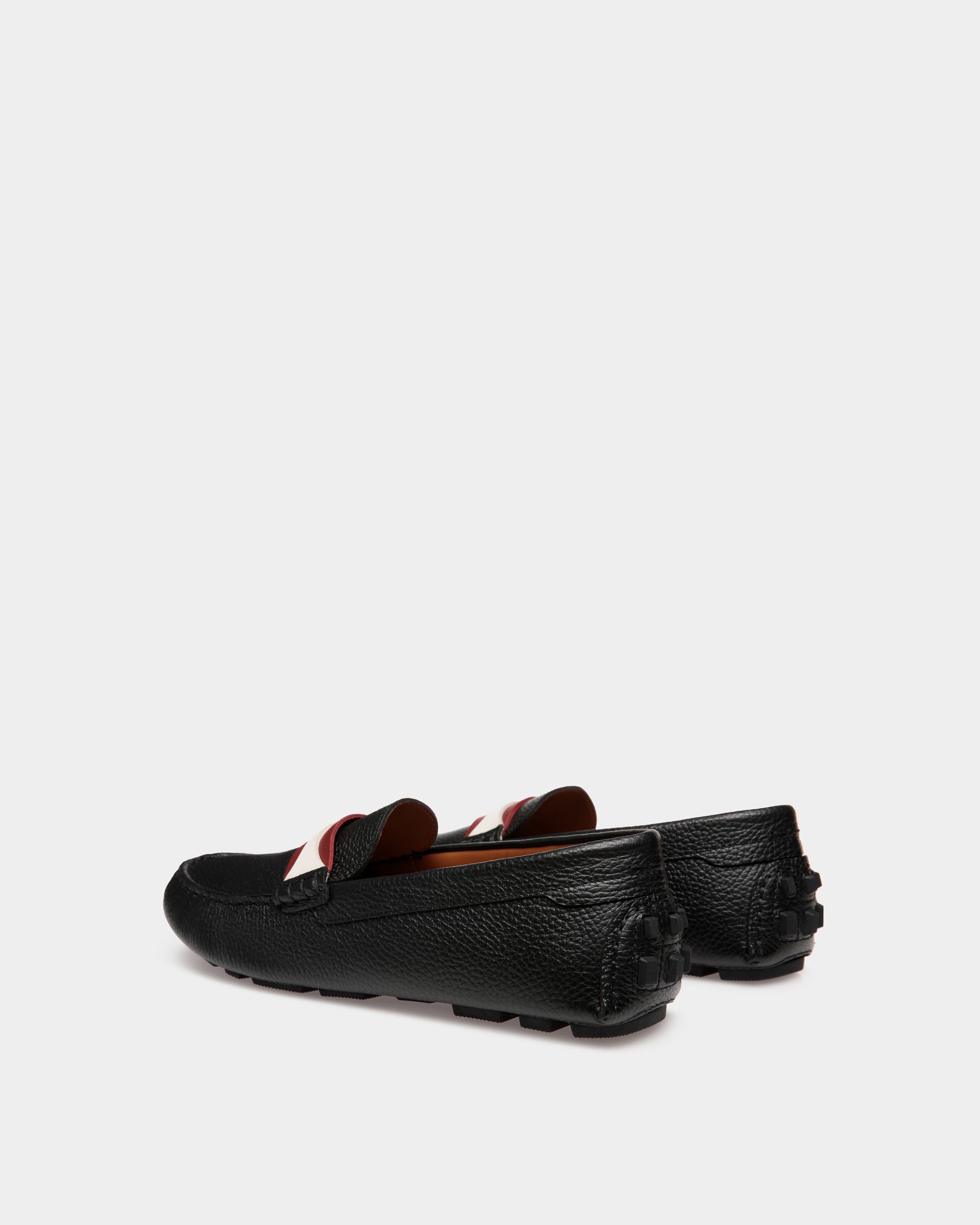 Zapato Driver Kerbs De Piel Negra - Mujer - Bally - 03