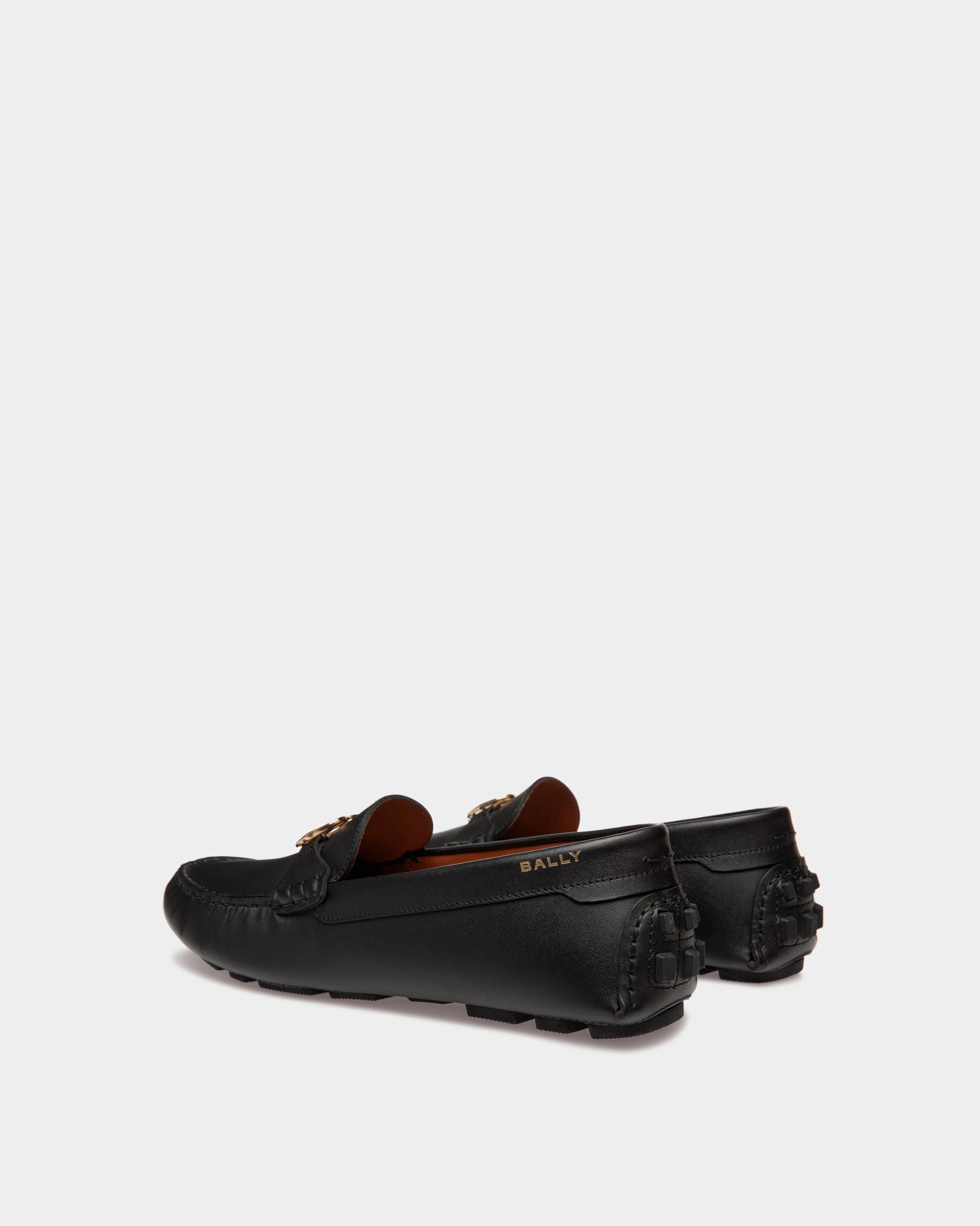 Kerbs Driver In Black Leather - Women's - Bally - 03