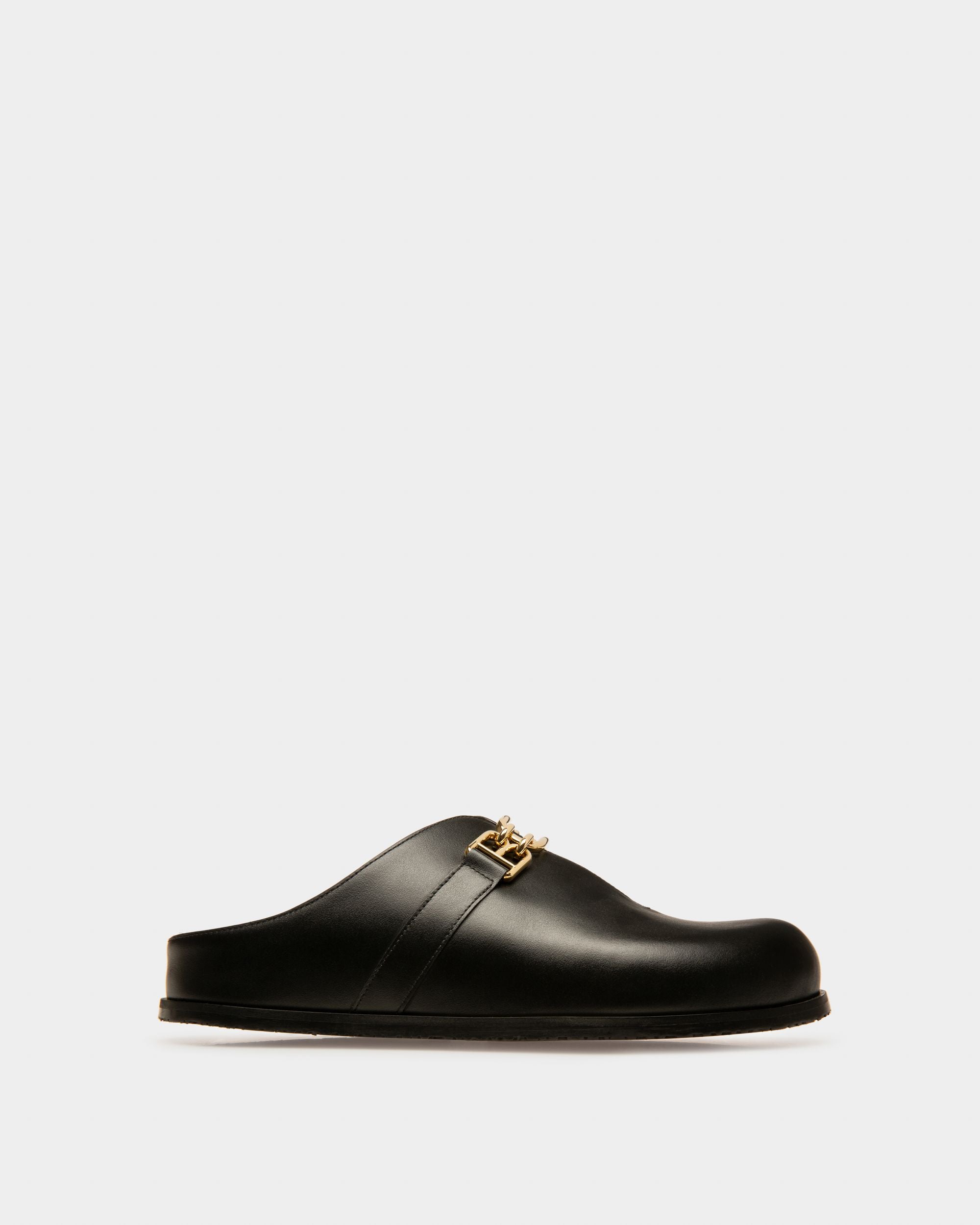 Francine Mocasín En Piel De Color Negro - Mujer - Bally - 01