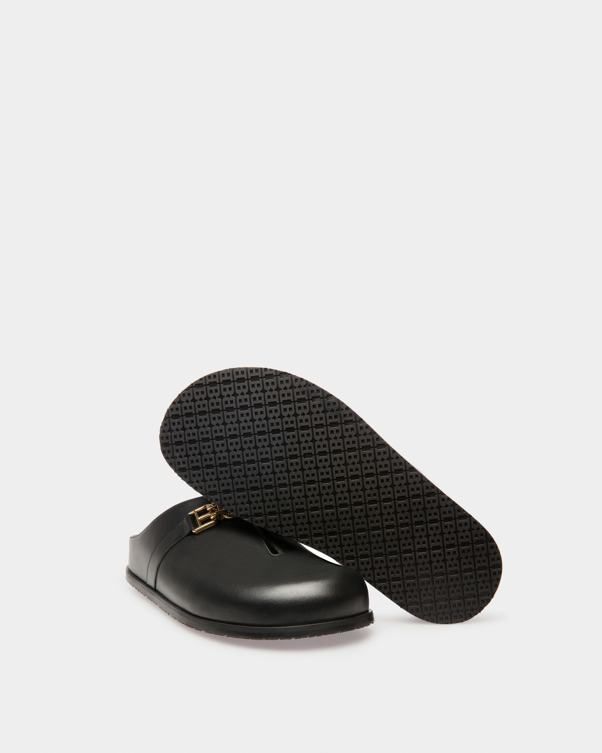 Francine Mocasín En Piel De Color Negro - Mujer - Bally - 05