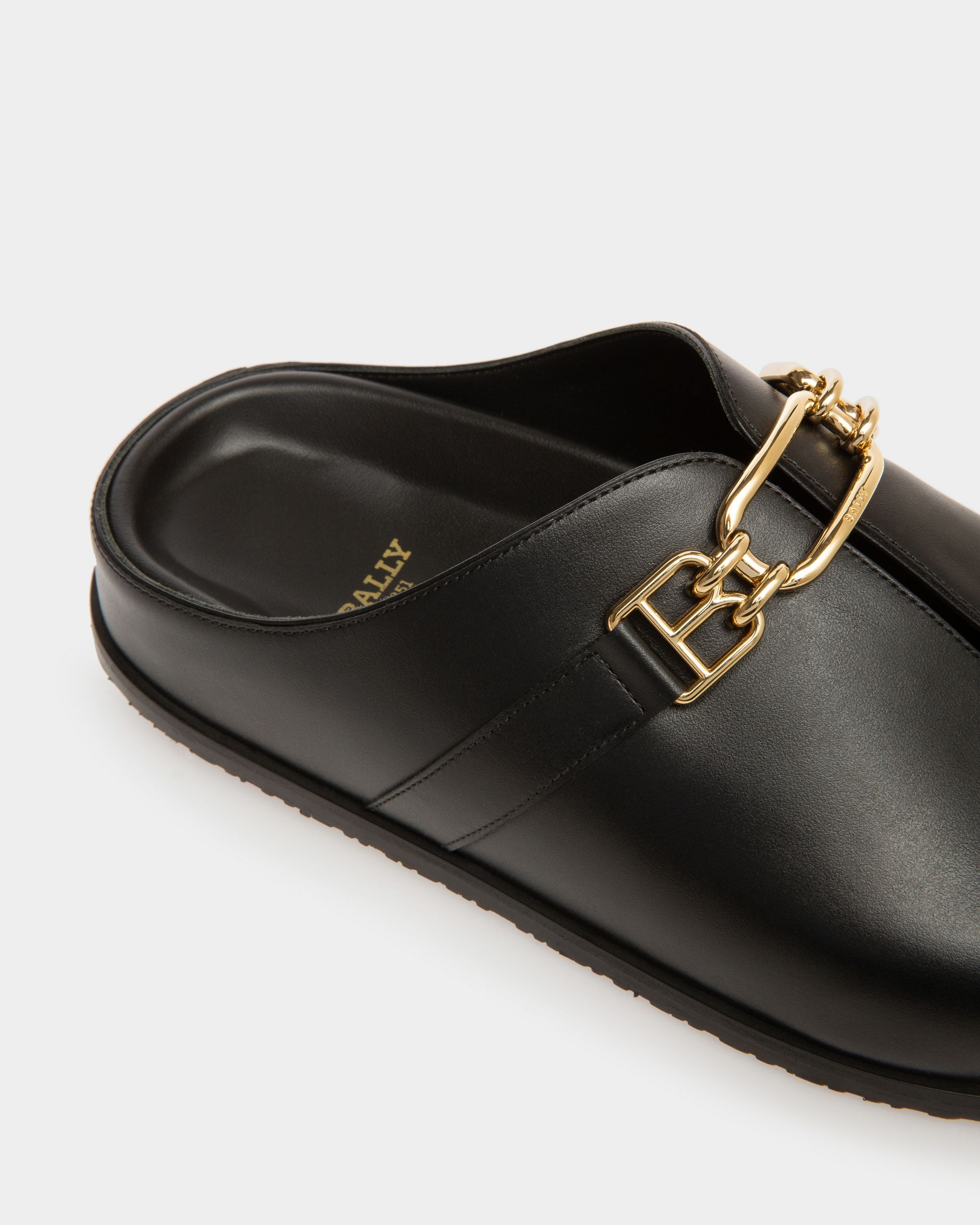Francine Mocasín En Piel De Color Negro - Mujer - Bally - 06