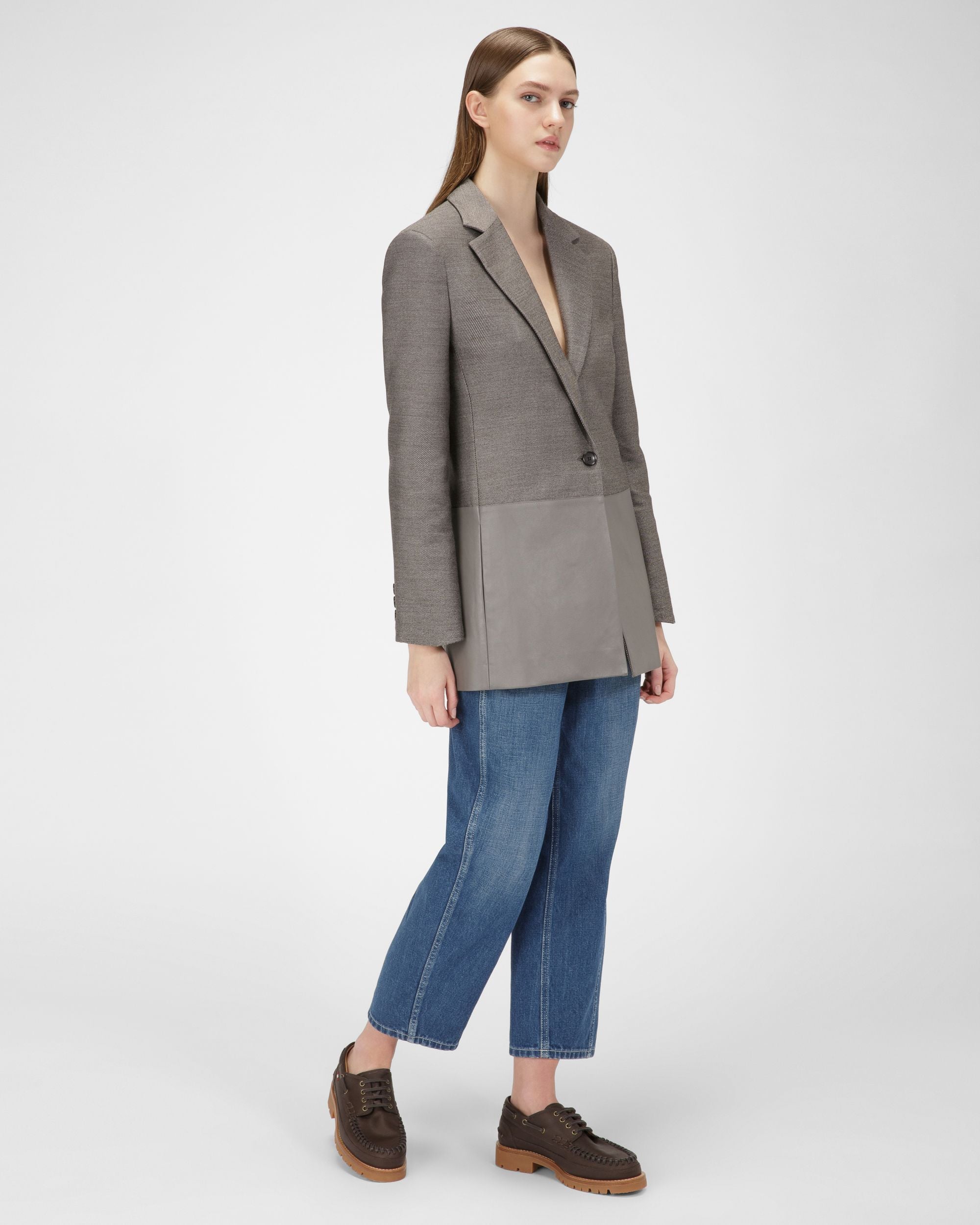 Tristan Mocasines En Piel De Color Marrón - Mujer - Bally - 07