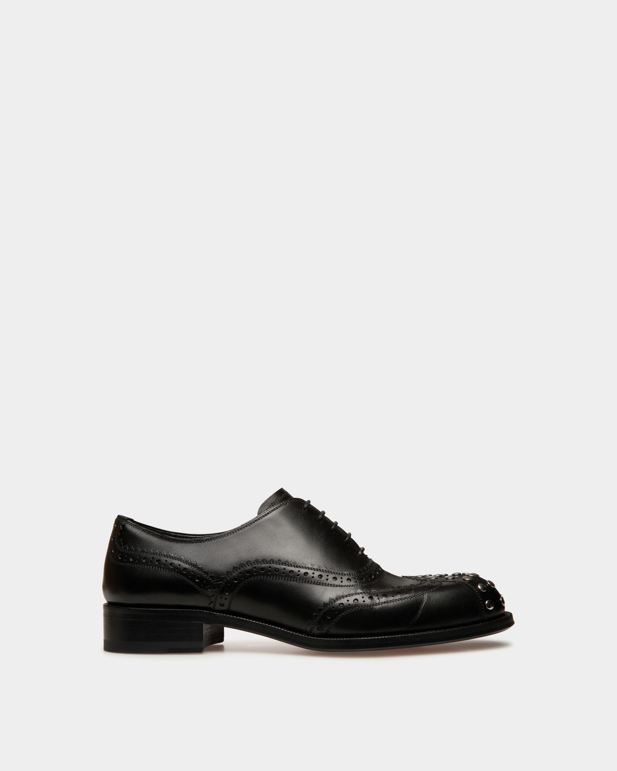 Zapato Oxford Spiegel De Piel Negra - Mujer - Bally - 01