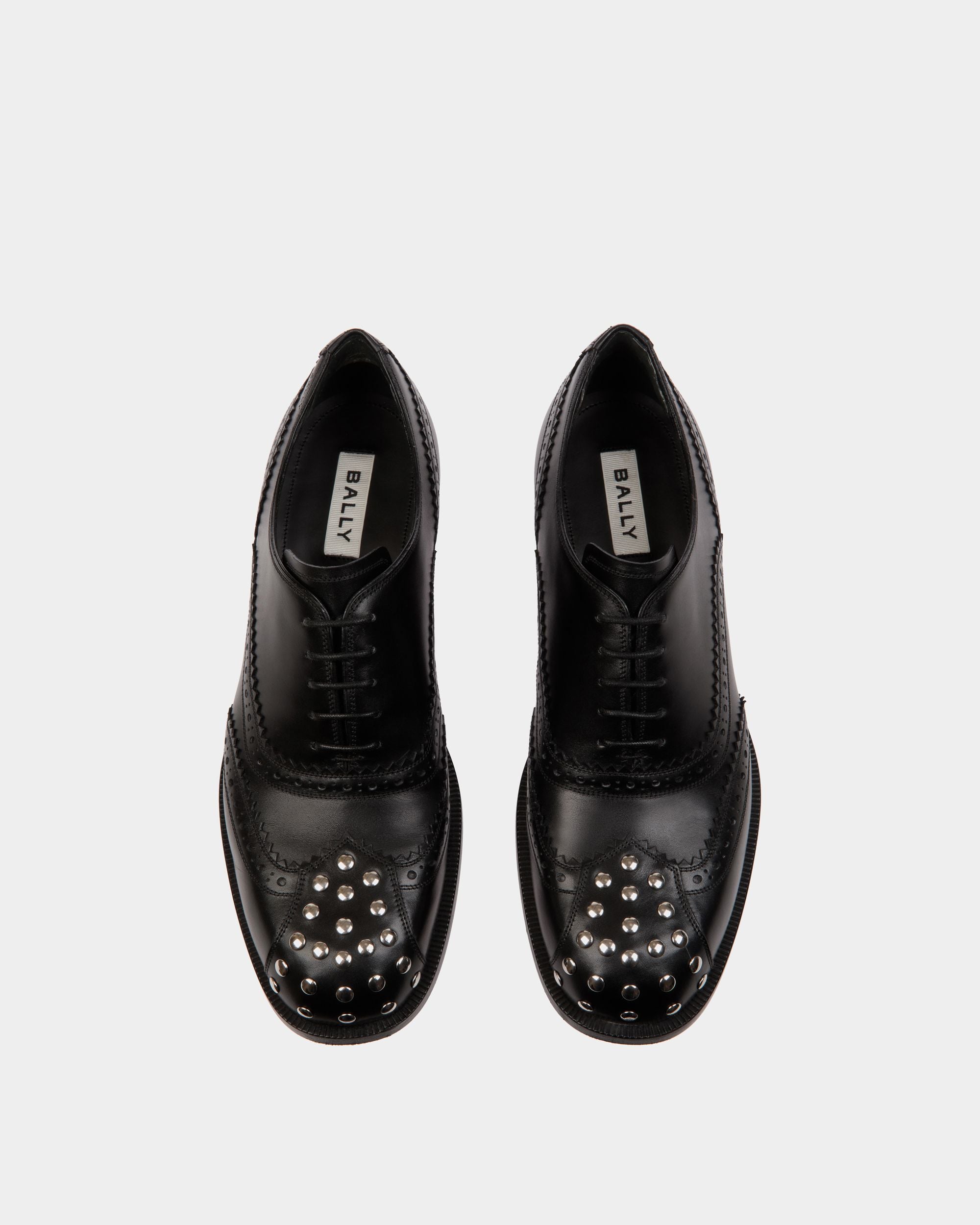 Zapato Oxford Spiegel De Piel Negra - Mujer - Bally - 05