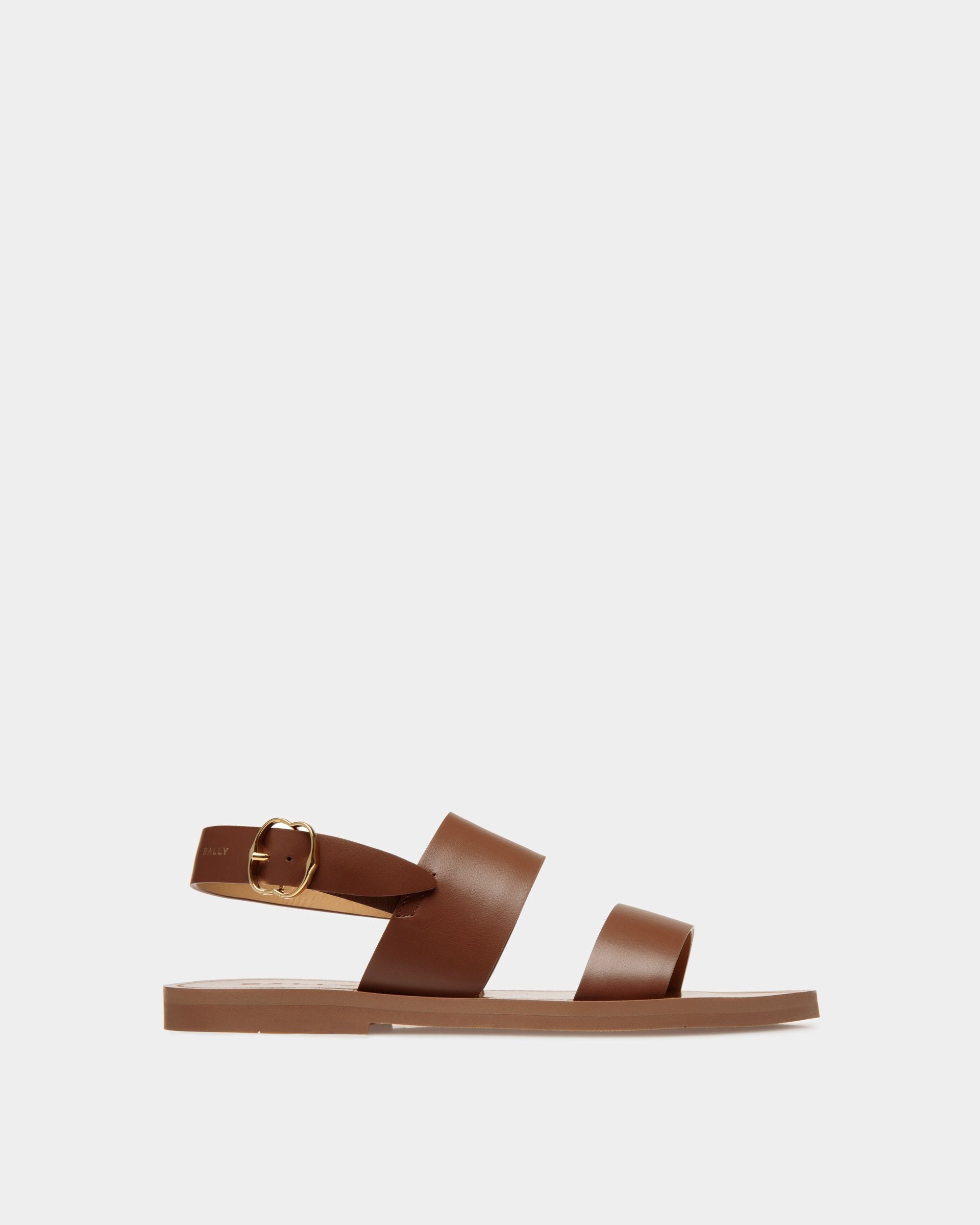 Sandalia Plana Baudy De Piel - Mujer - Bally - 01