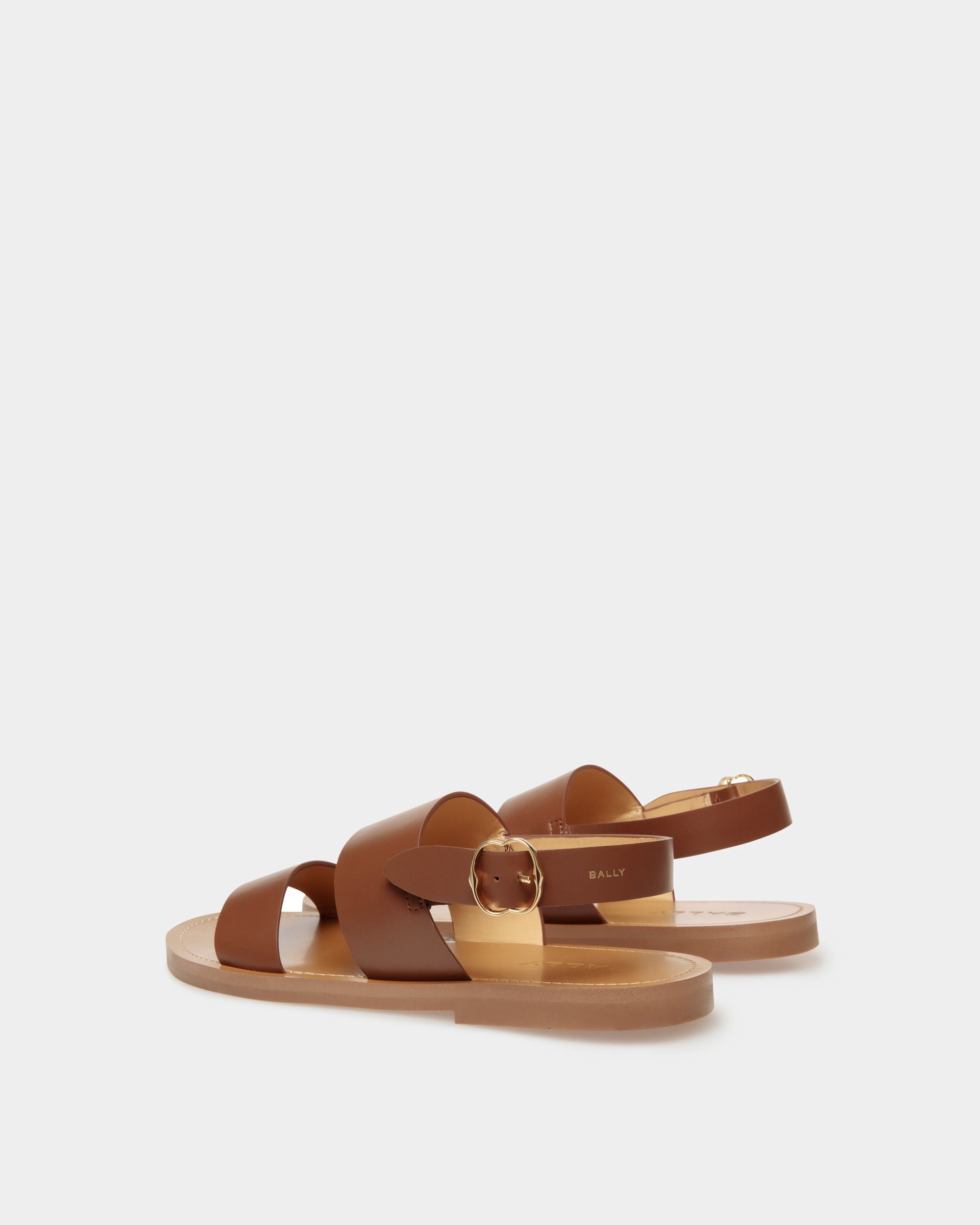 Sandalia Plana Baudy De Piel - Mujer - Bally - 02