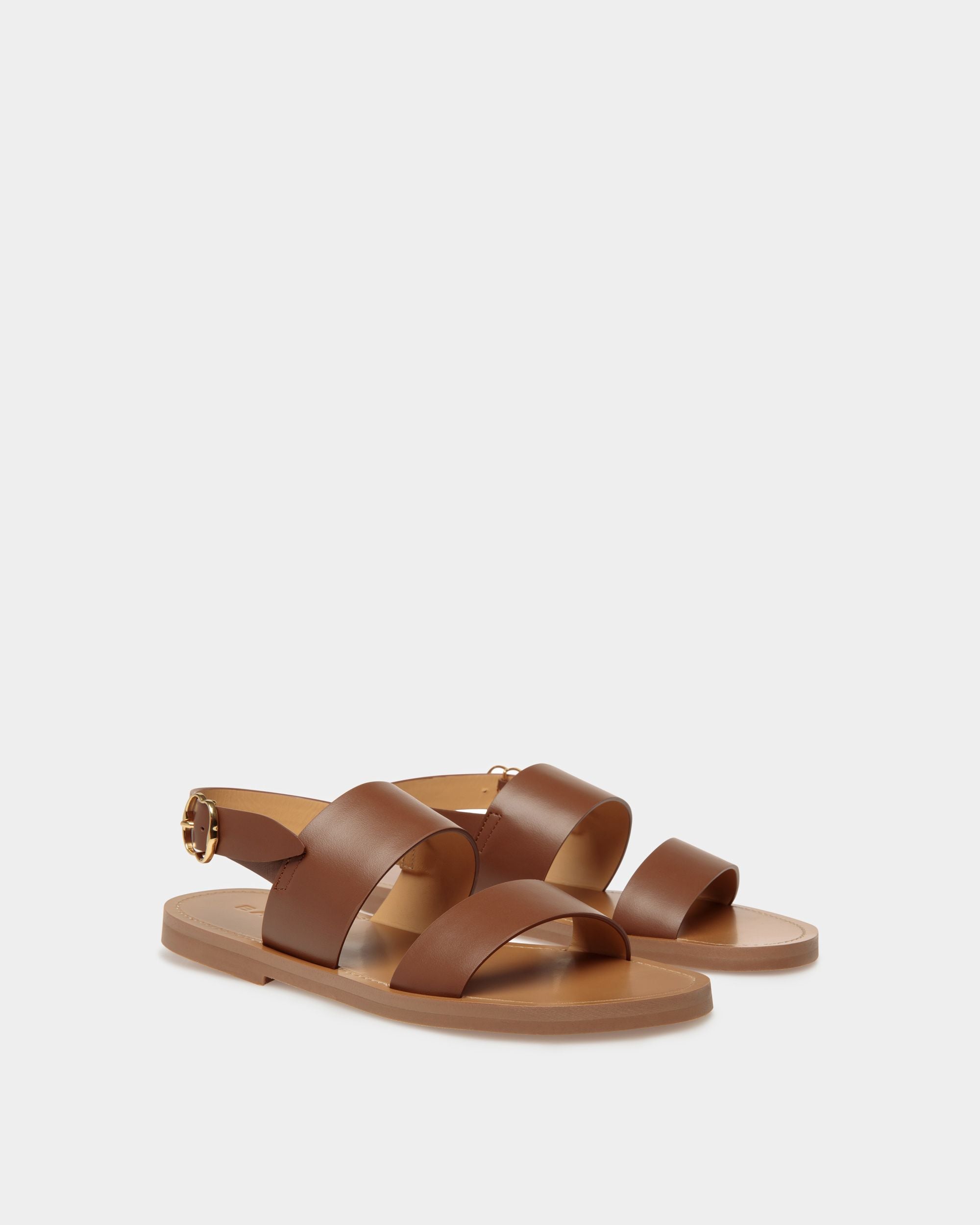Sandalia Plana Baudy De Piel - Mujer - Bally - 03