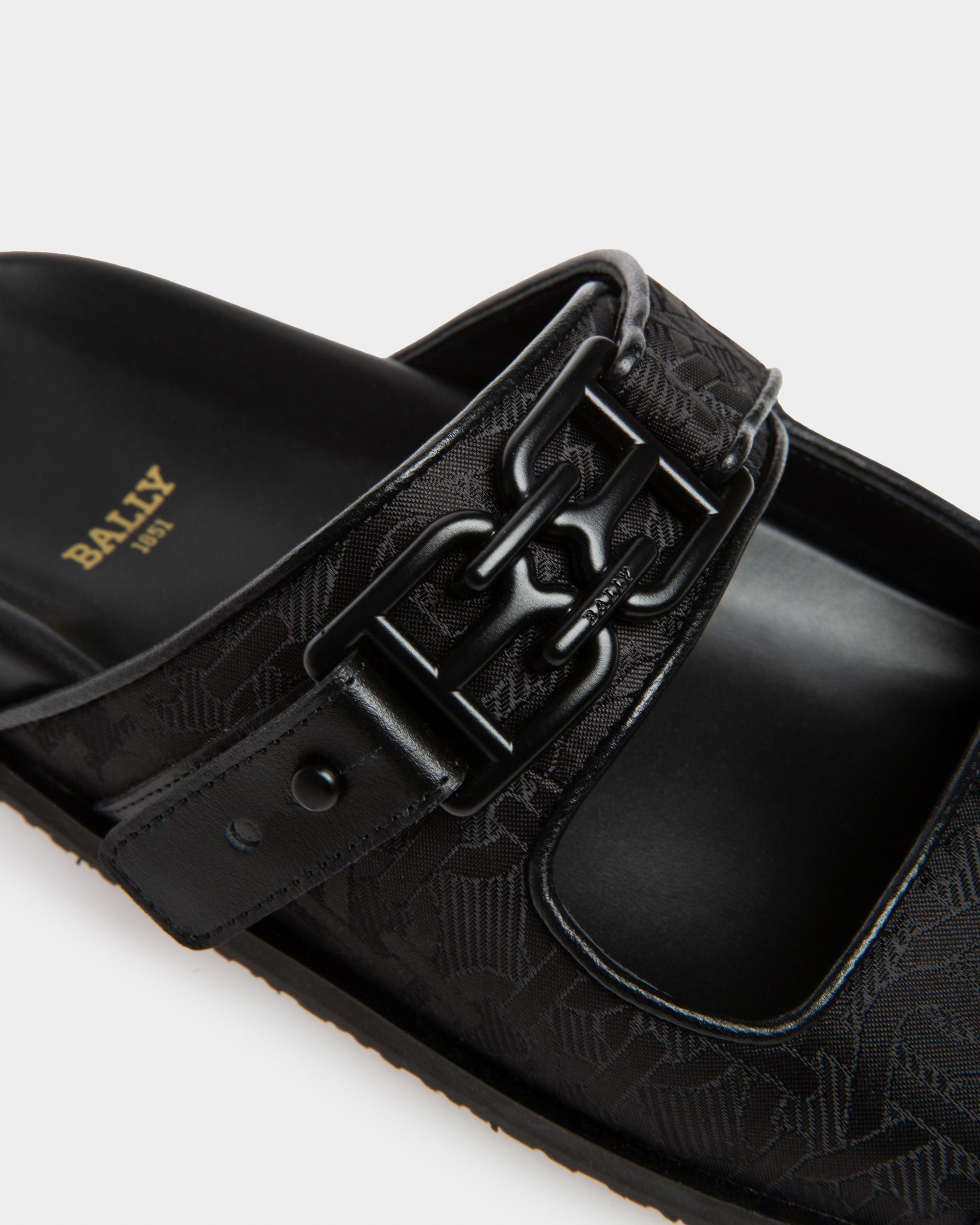 Emmy Sandalias De Piel En Negro - Mujer - Bally - 05
