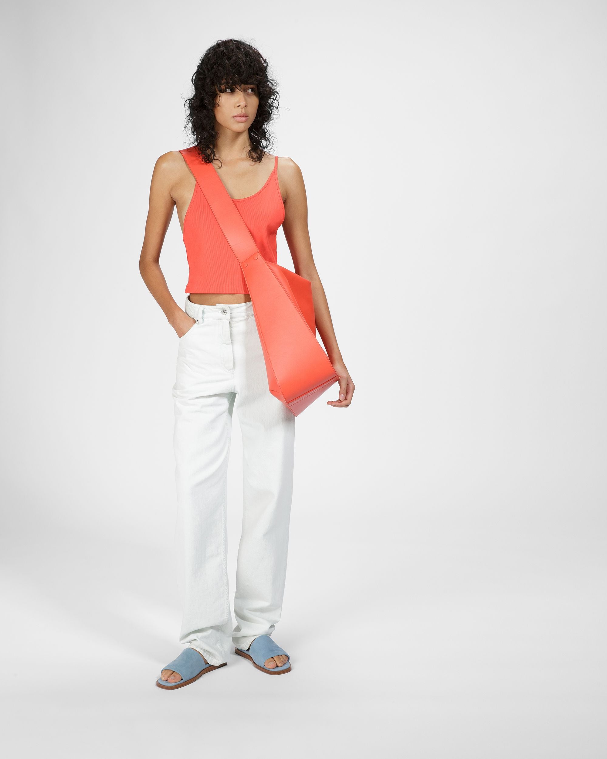 Sabian Sandalias De Piel En Azul Claro - Mujer - Bally - 03