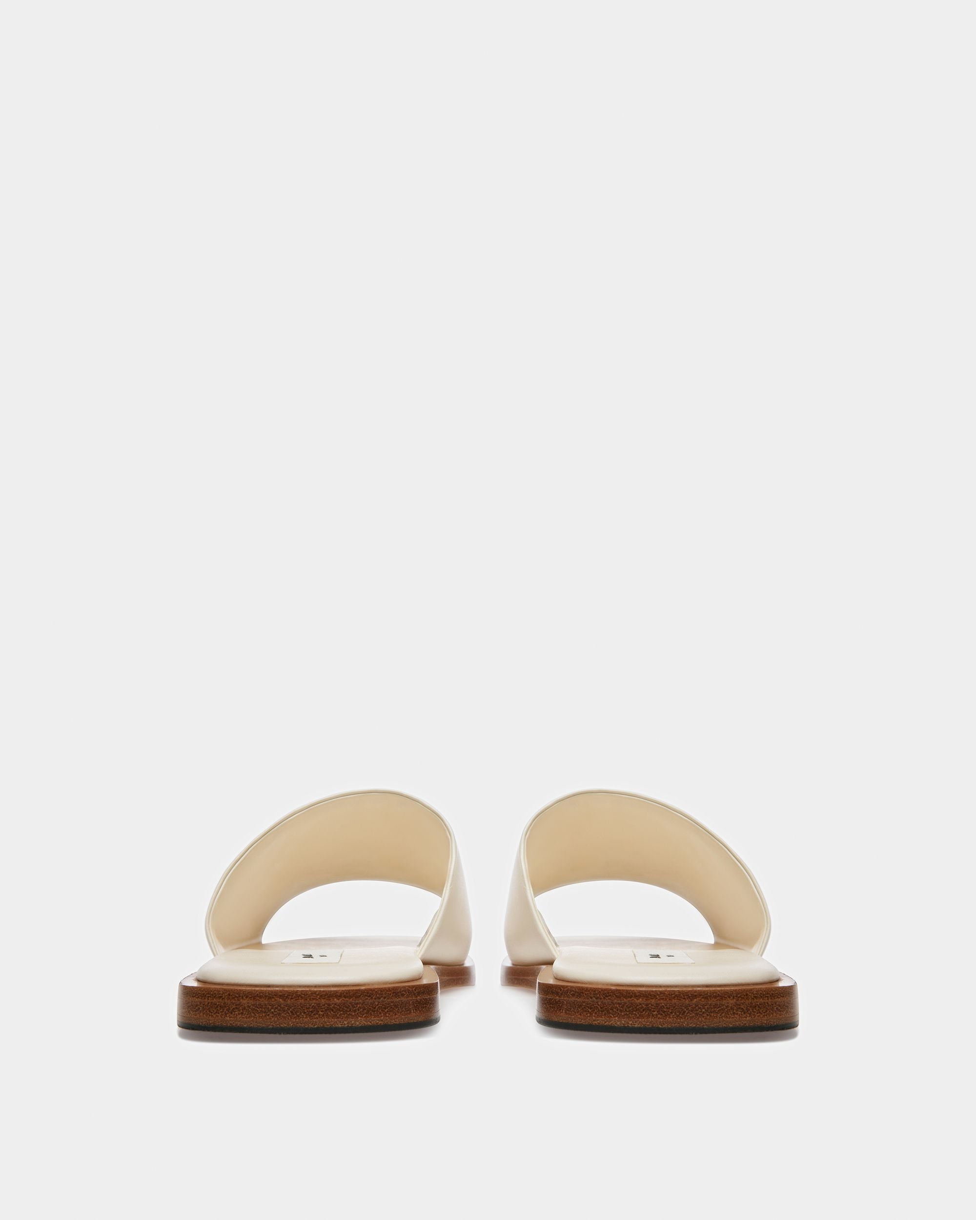Sabian Leather Sandals In Bone - Women's - Bally - 04