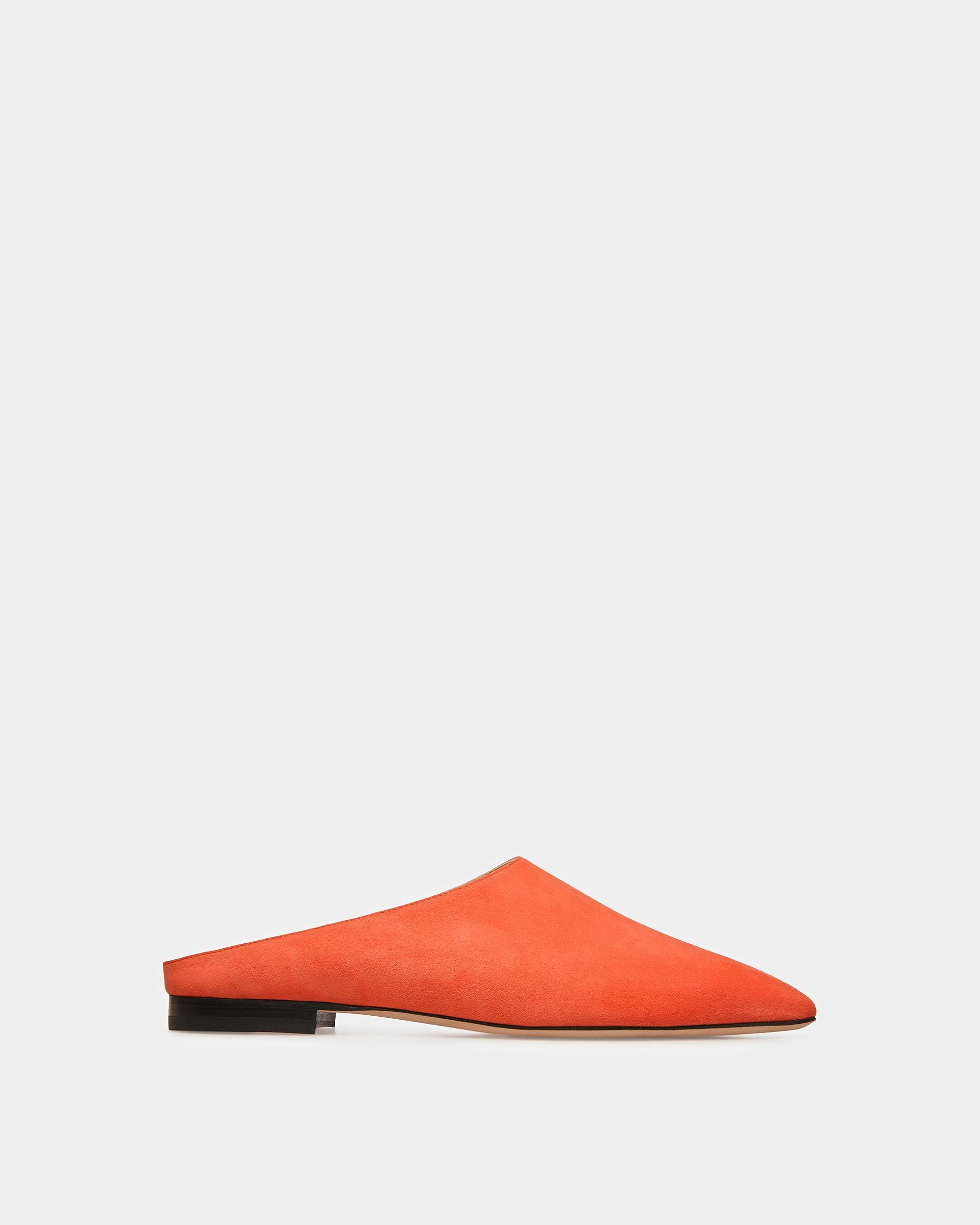 Nara Zapatos Planos De Piel En Naranja - Mujer - Bally - 01