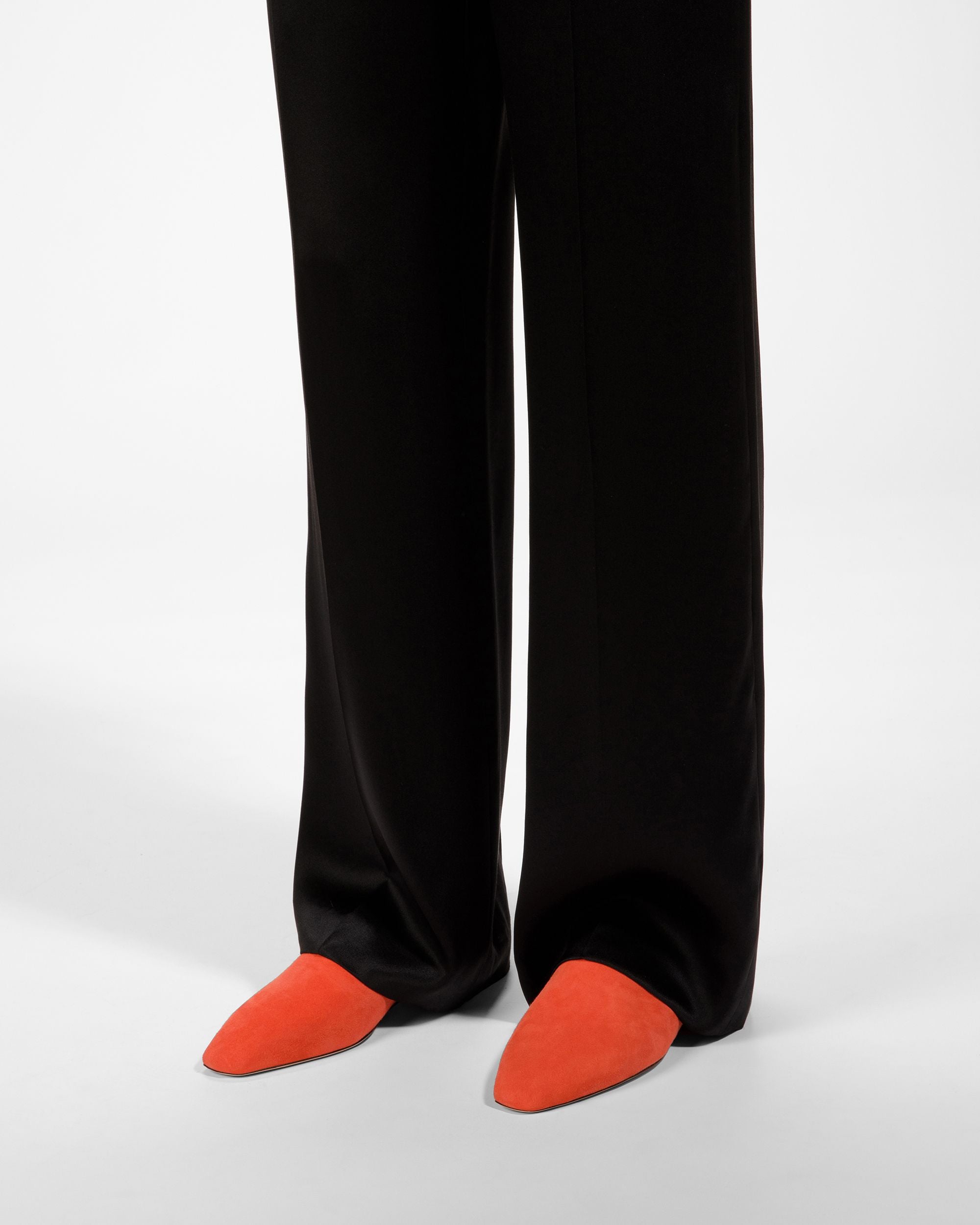 Nara Zapatos Planos De Piel En Naranja - Mujer - Bally - 06