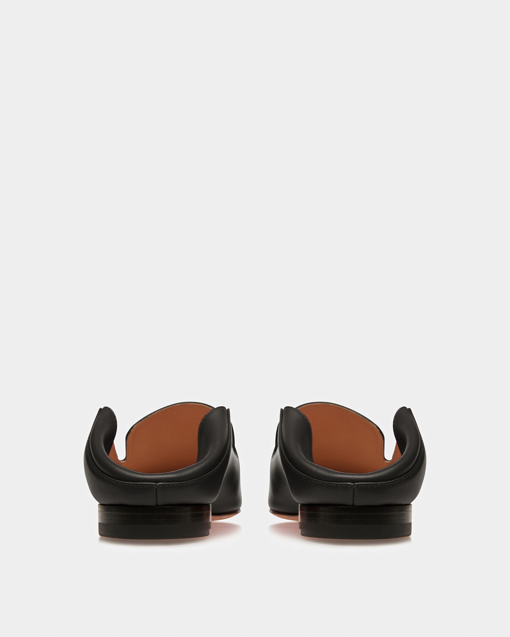 Ellah Leather Loafers In Black - Women's - Bally - 06