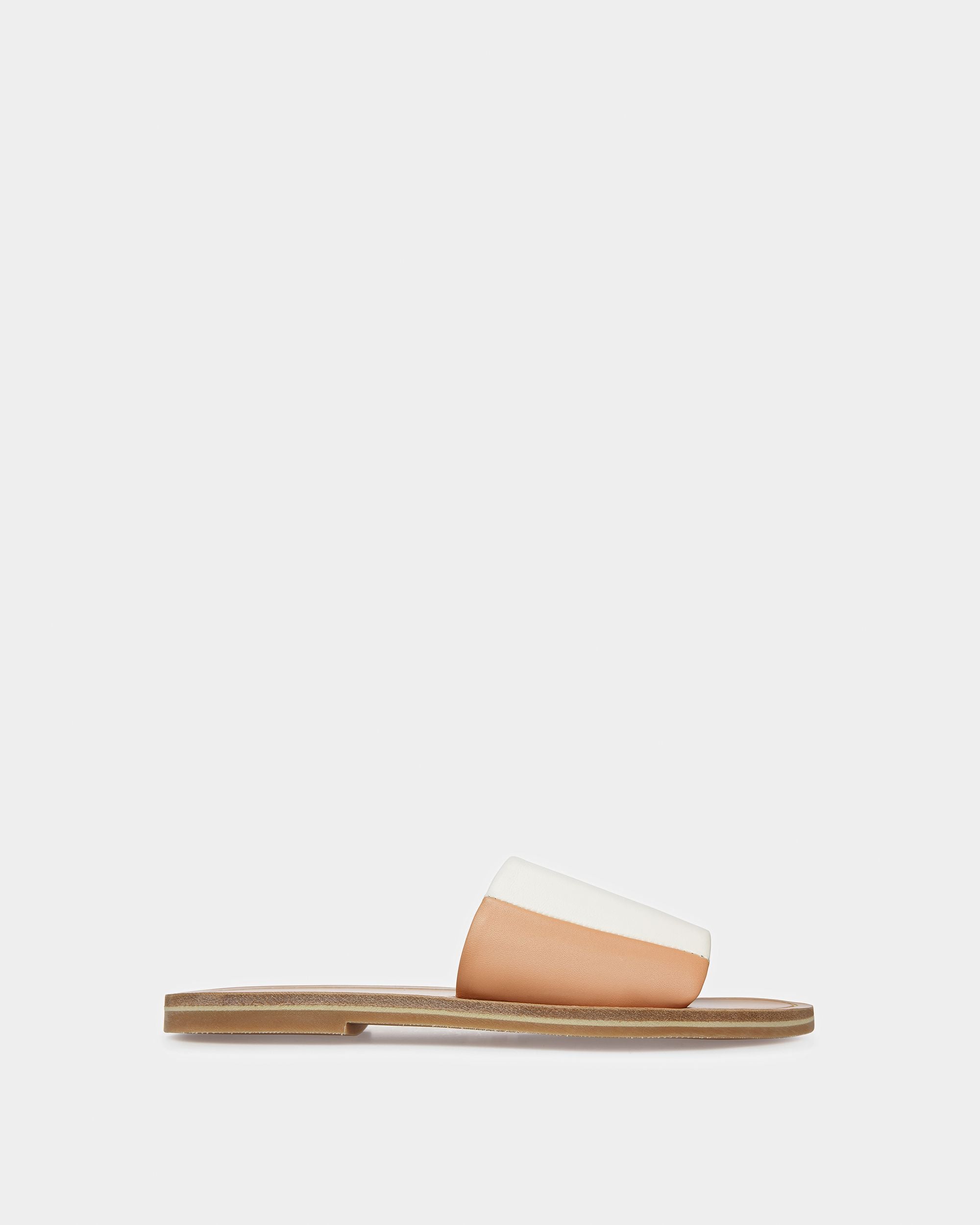 Bianka Sandalias De Piel En Melocotón Y Color Hueso - Mujer - Bally - 01