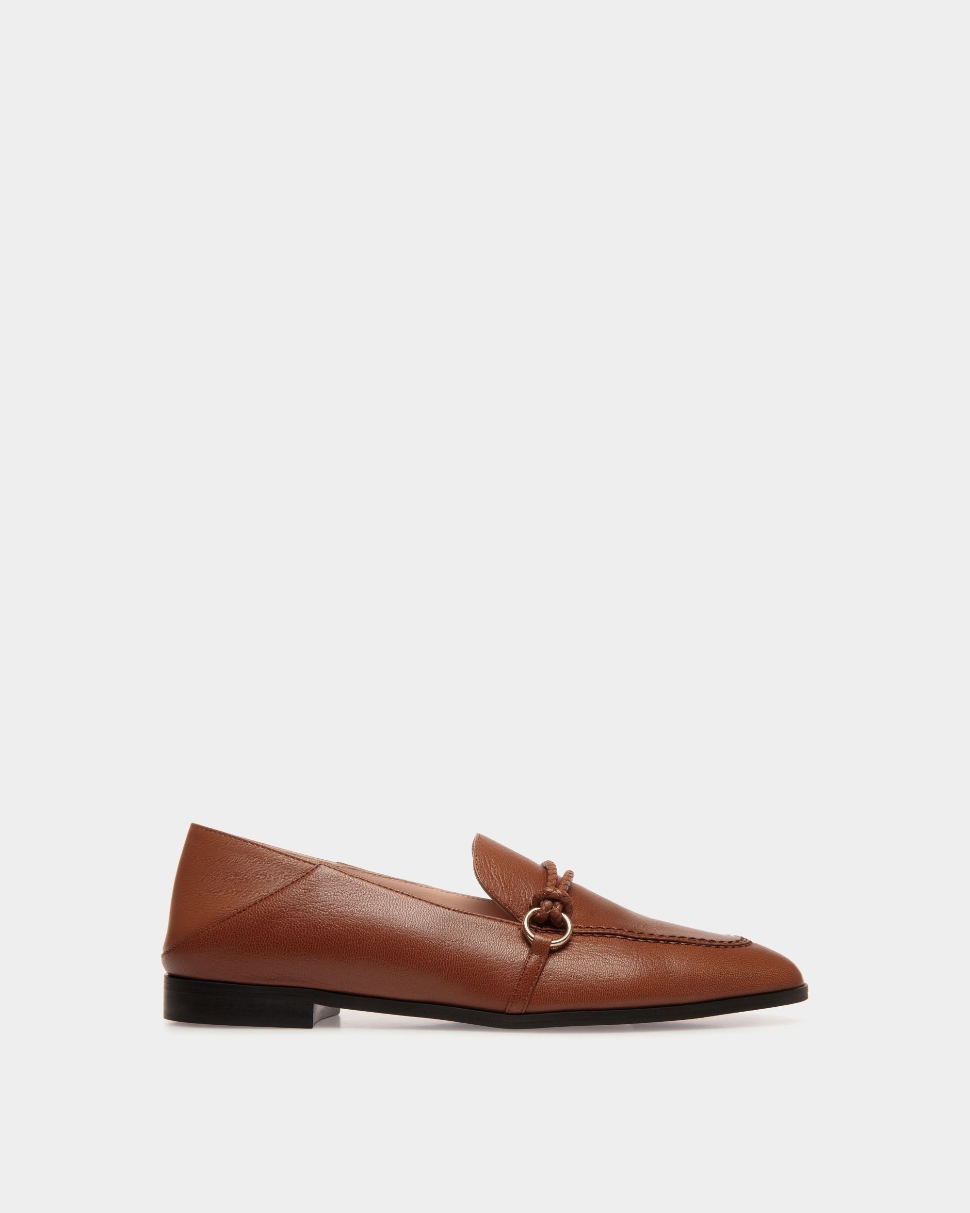 Flat Pump In Beige Goat - Mujer - Bally - 01