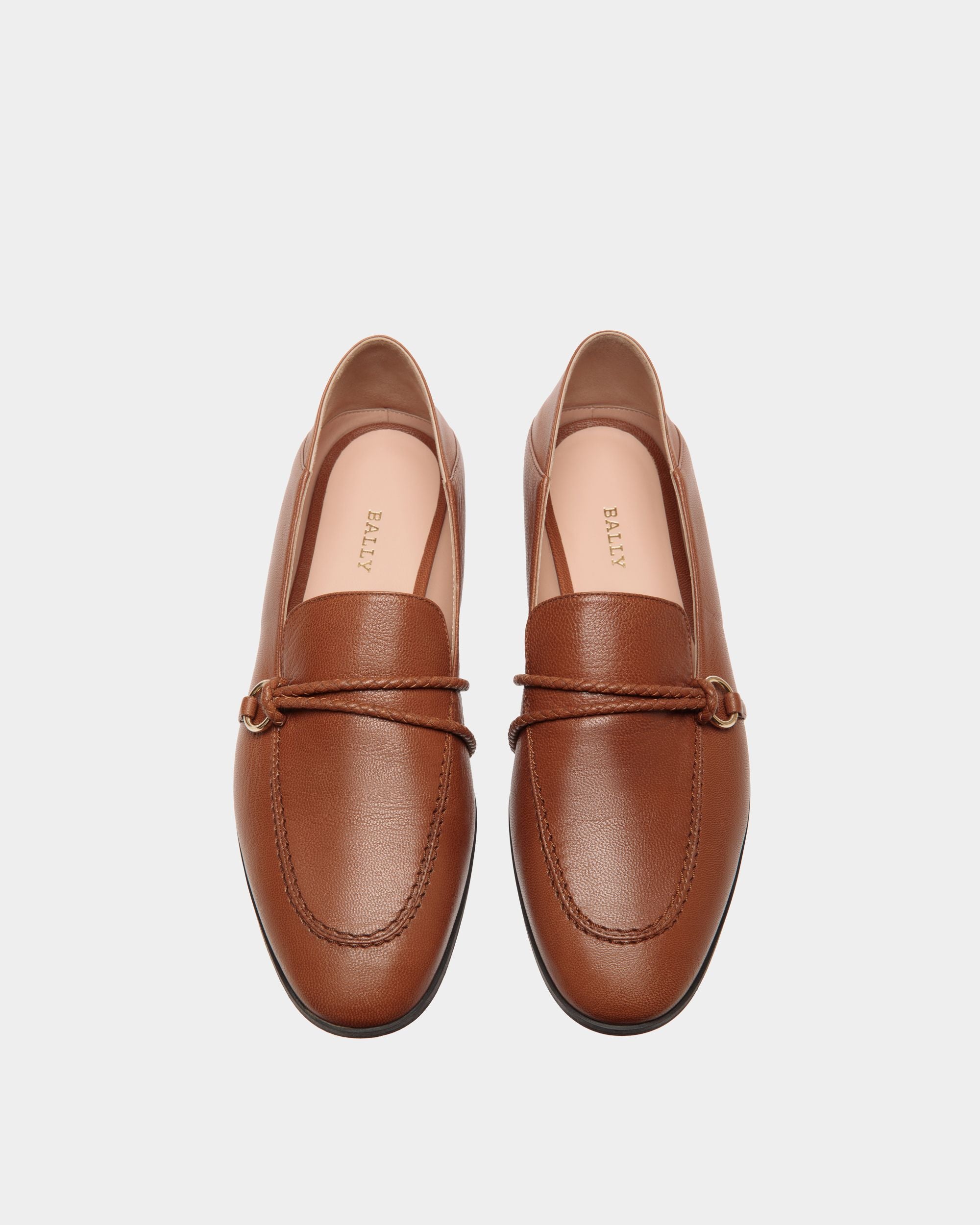 Flat Pump In Beige Goat - Mujer - Bally - 04