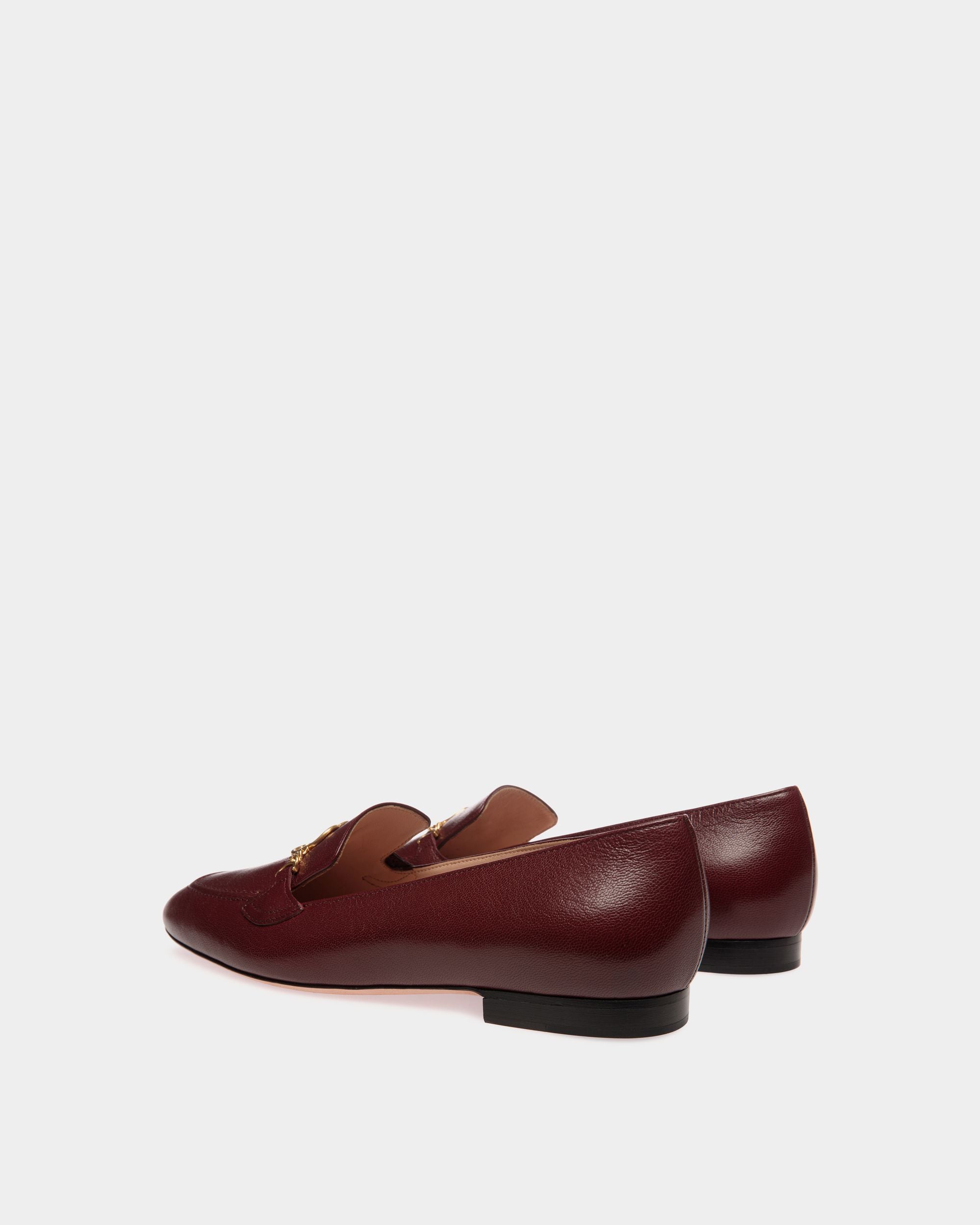 Daily Emblem Loafer In Andorra Leather - Women's - Bally - 04