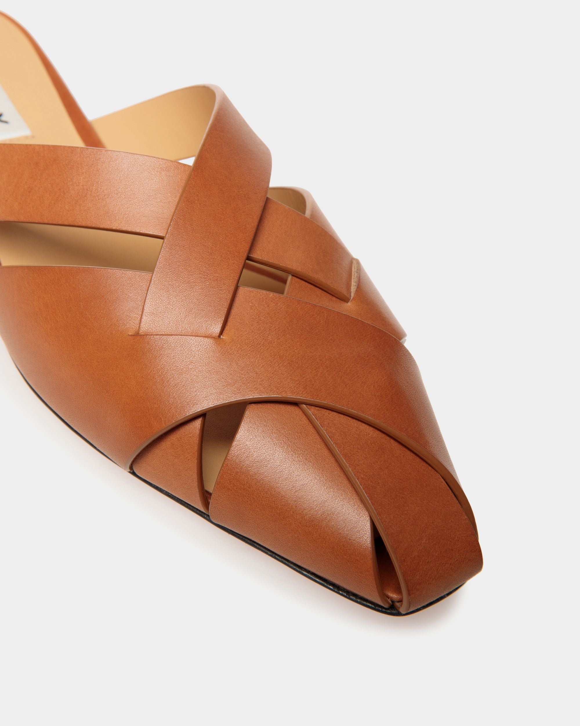 Sylt Sandal in Brown Brushed Leather - Mujer - Bally - 06