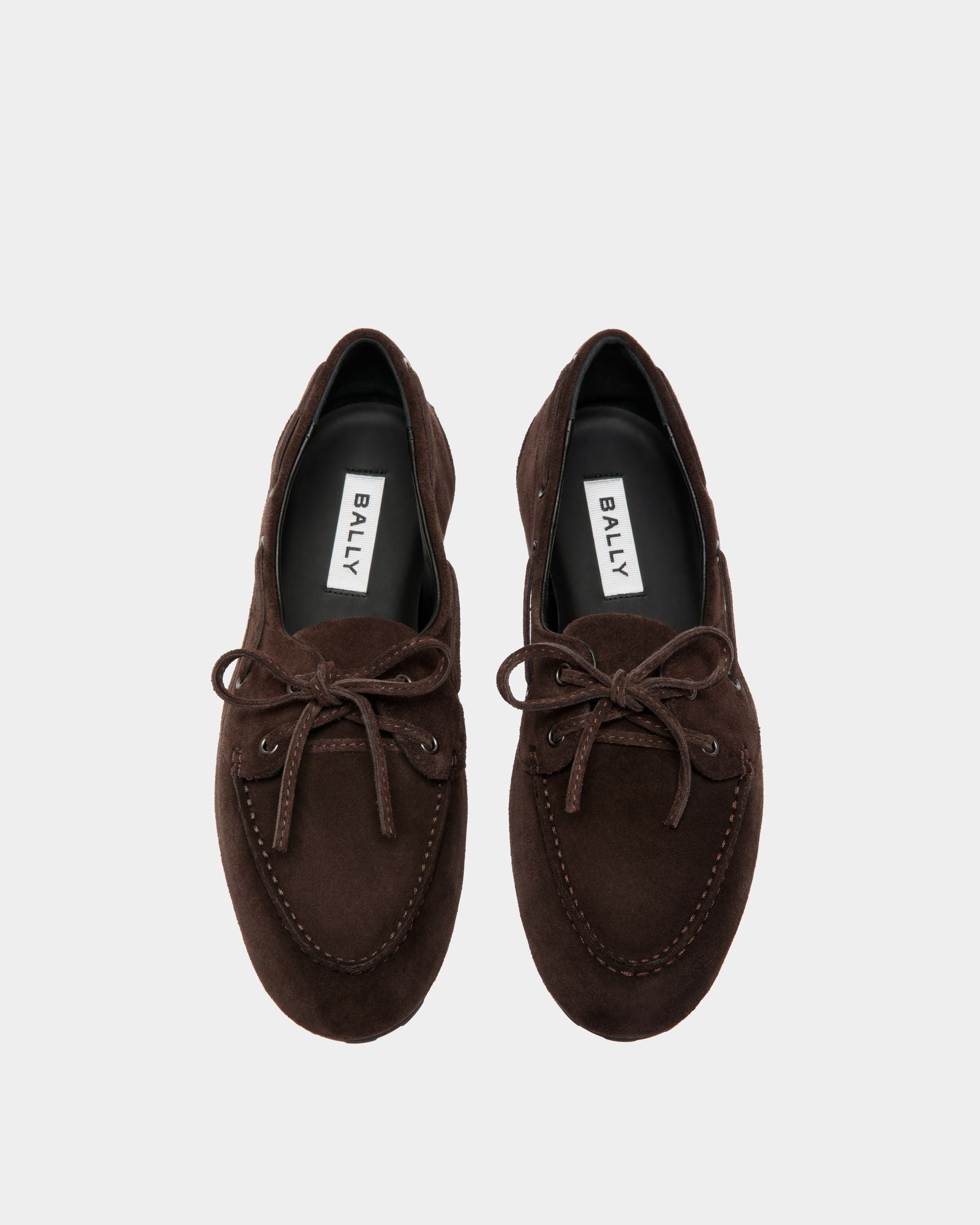 Plume Moccassin In Brown  Leather - Women's - Bally - 01