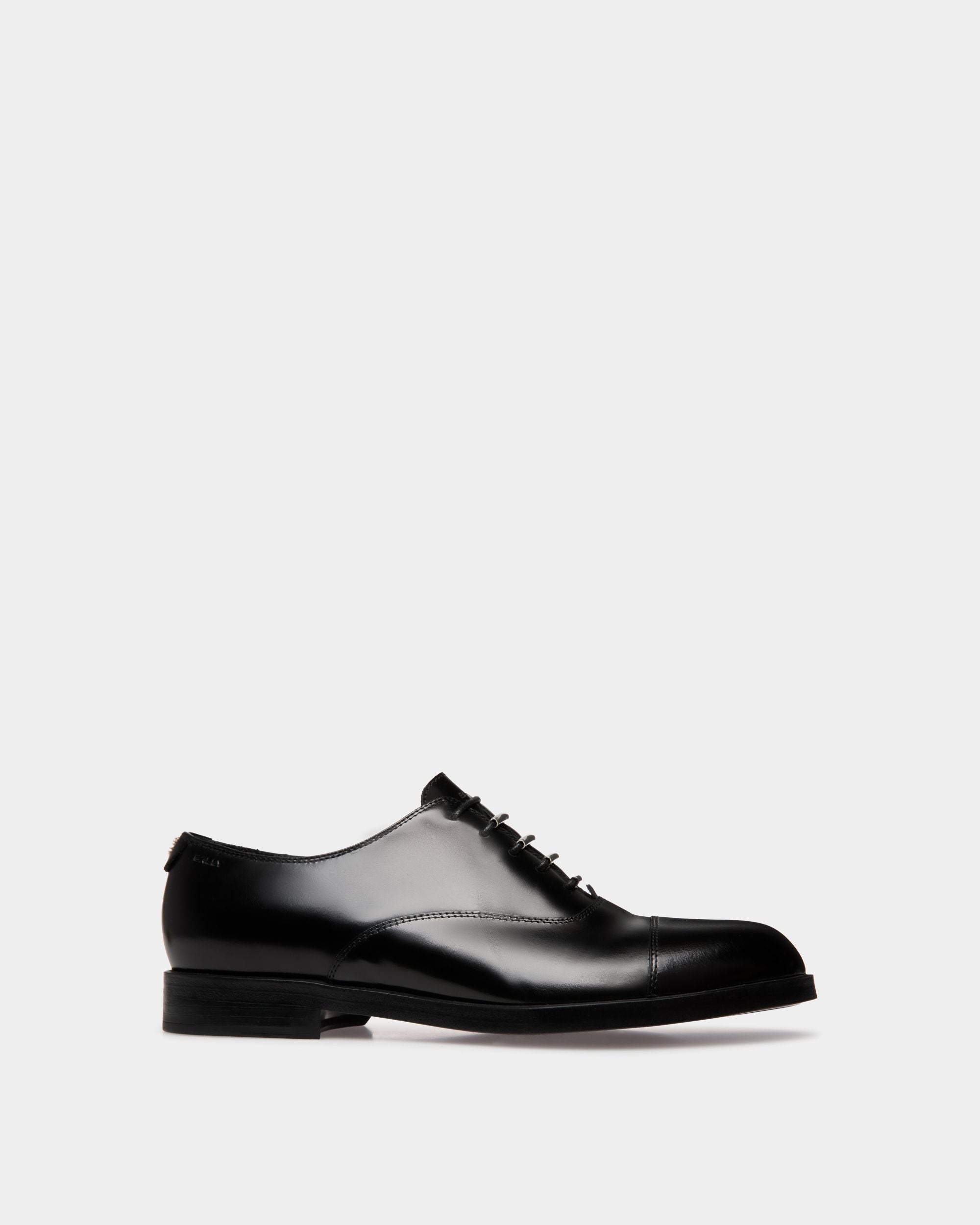 Egli Oxford In Black Leather - Women's - Bally - 01