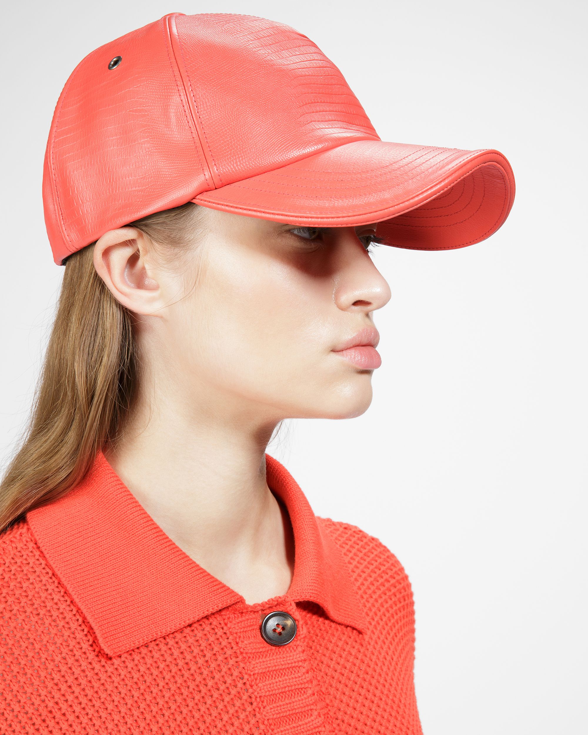 Gorra De Piel - Mujer - Bally - 02