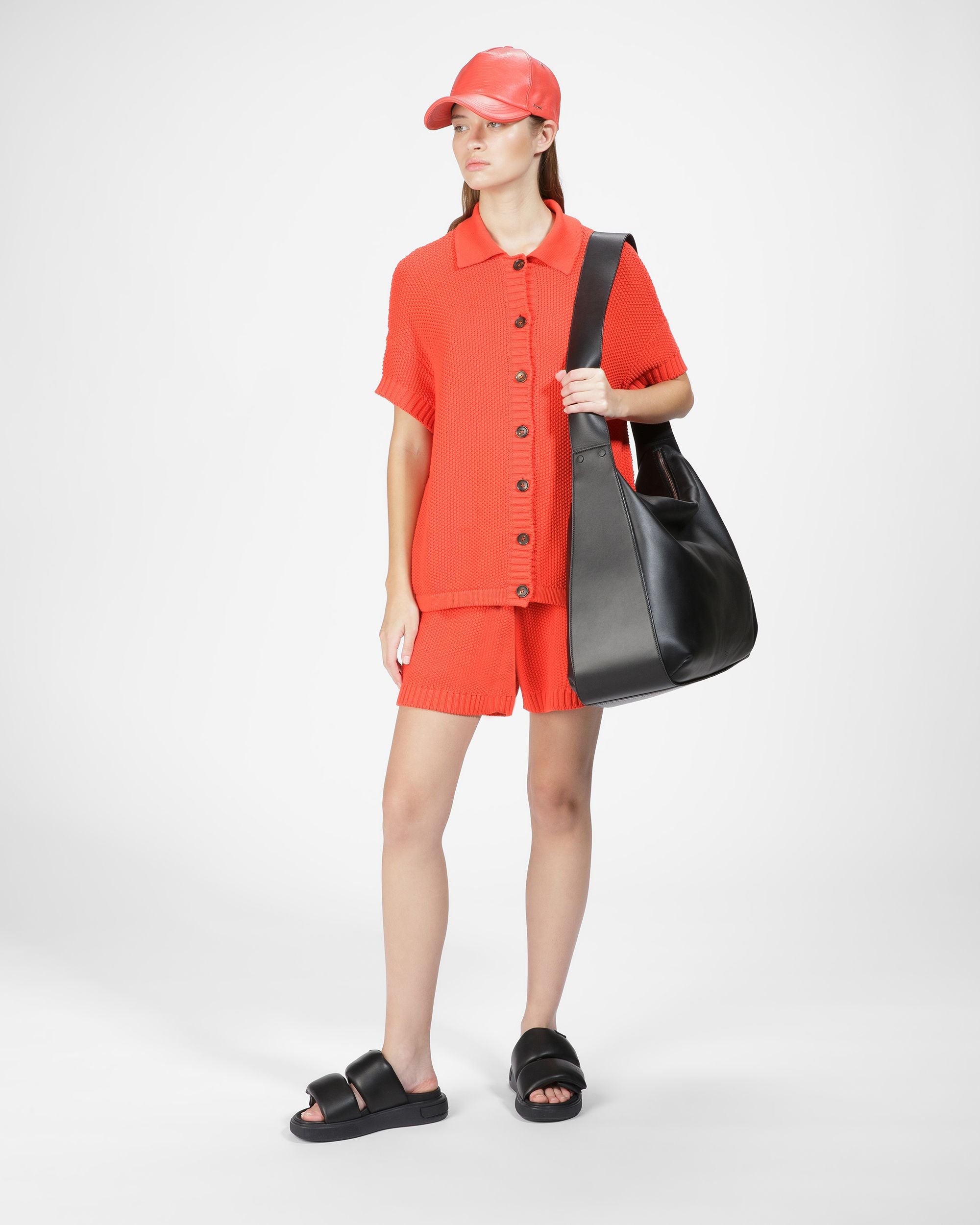 Gorra De Piel - Mujer - Bally - 05