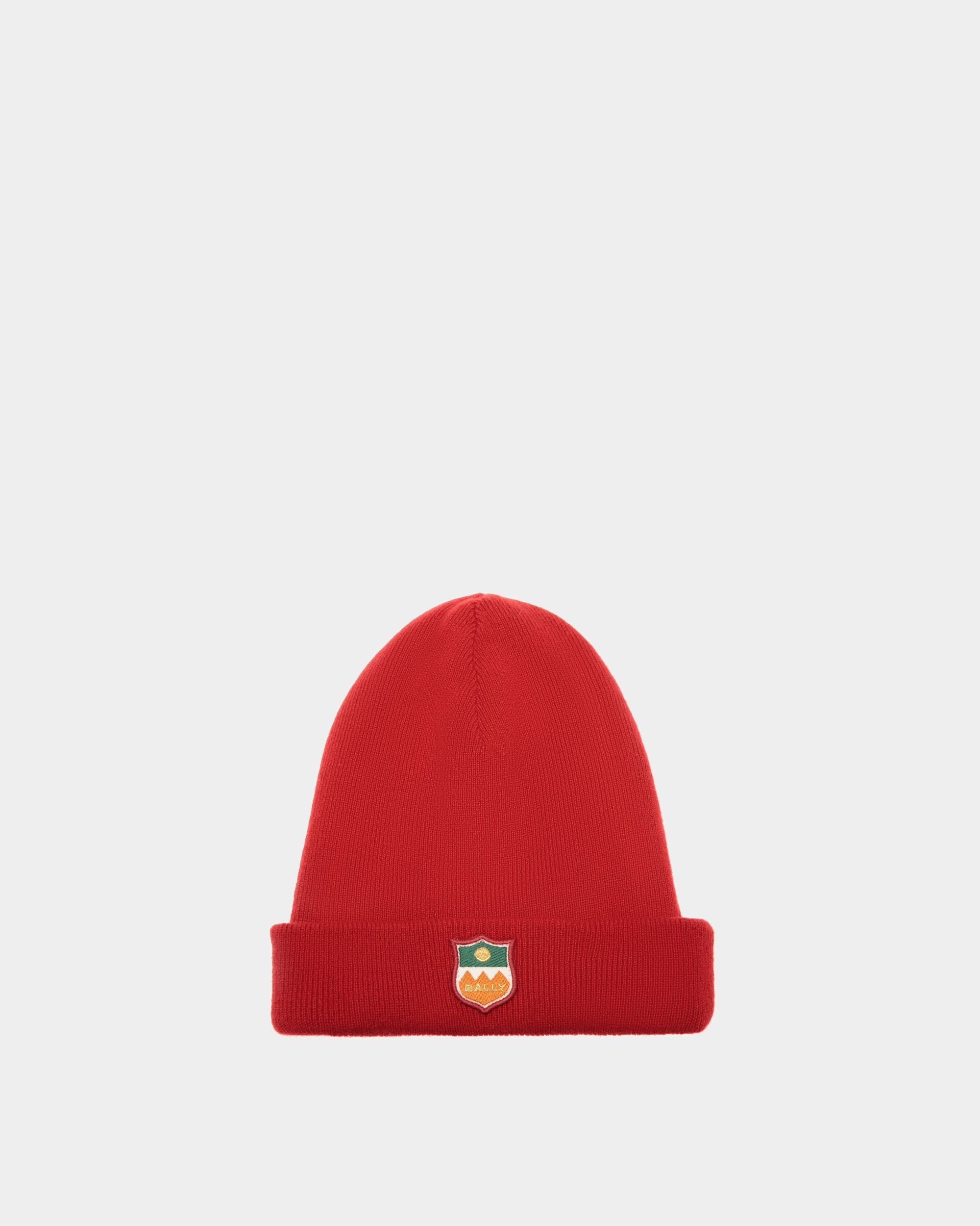 Gorro De Cachemira En Rojo - Mujer - Bally - 01