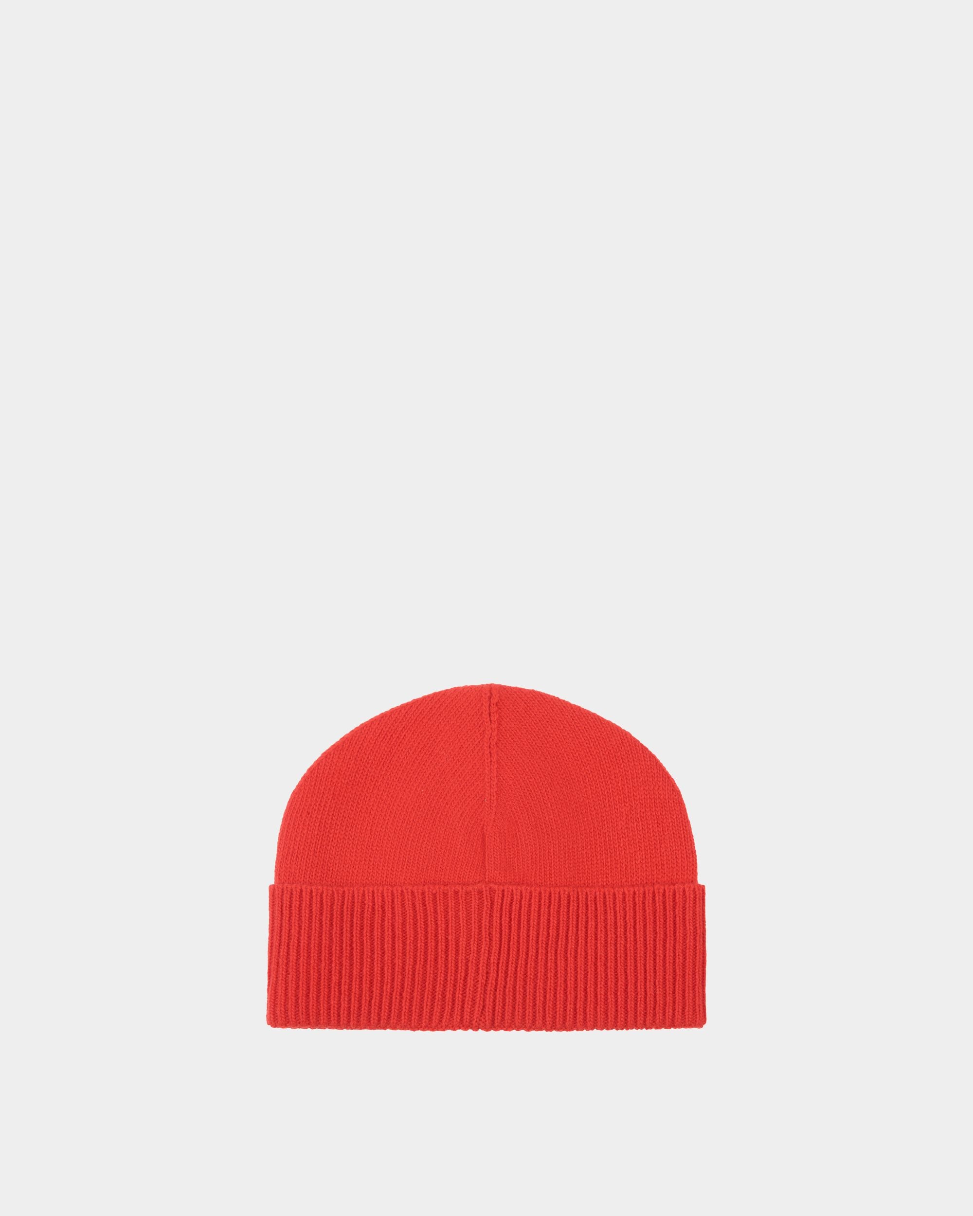 Gorro Con Logotipo De Lana Candy Red - Mujer - Bally - 02