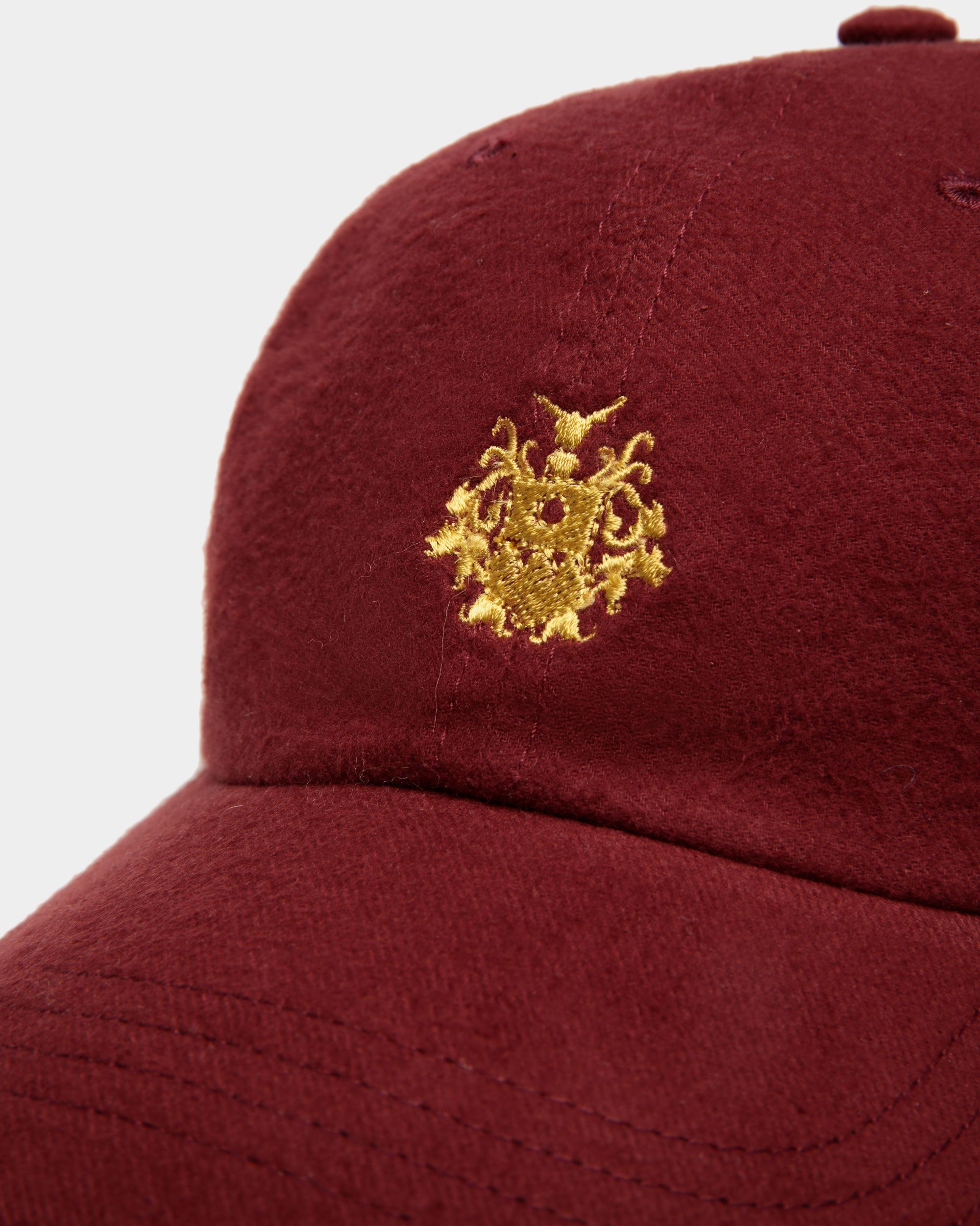 Basball Hat With a Bally Crest Logo In Andorra Cotton - Women's - Bally - 03