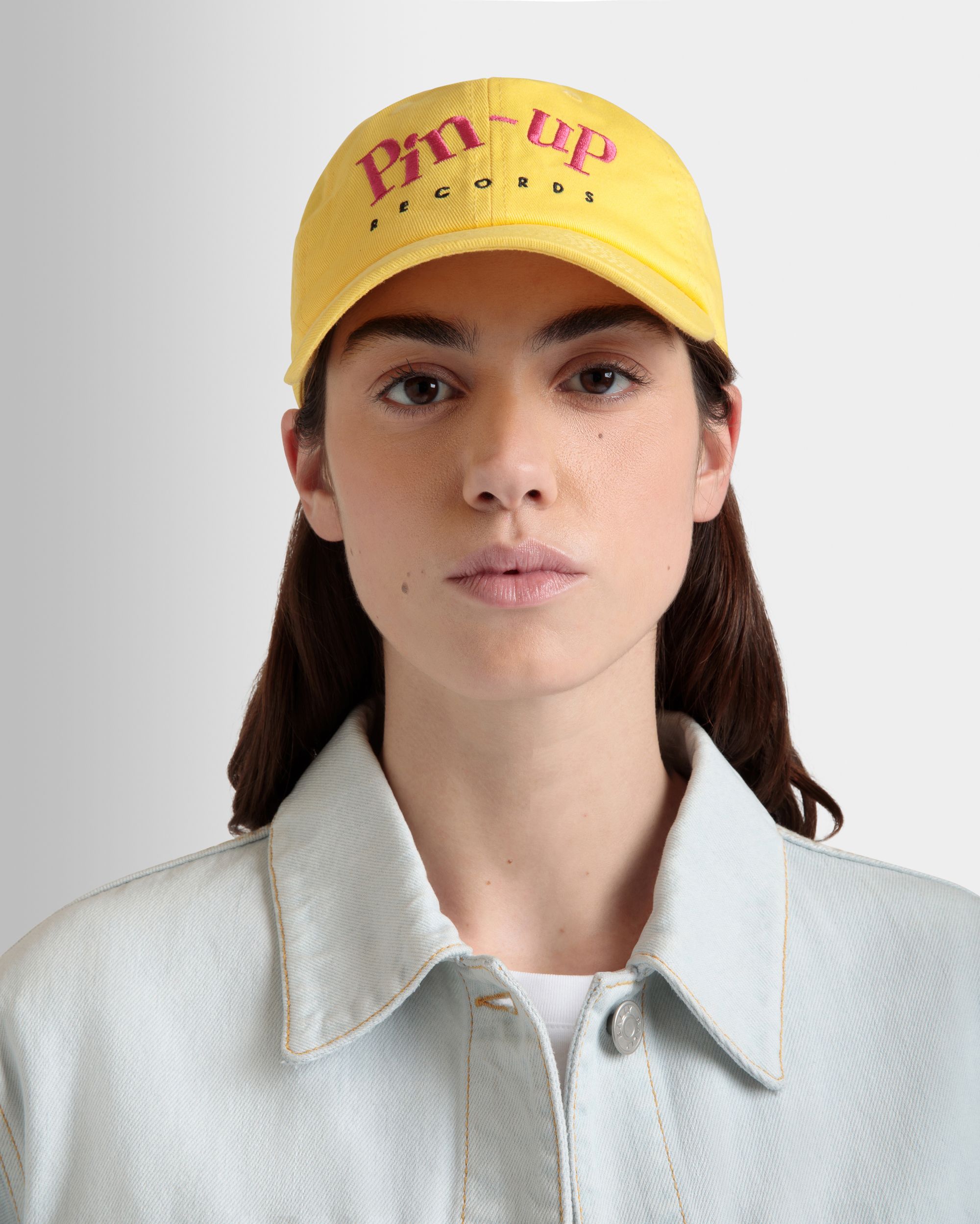 Gorra DJ Leo Mas X Bally De Algodón Amarillo - Mujer - Bally - 02