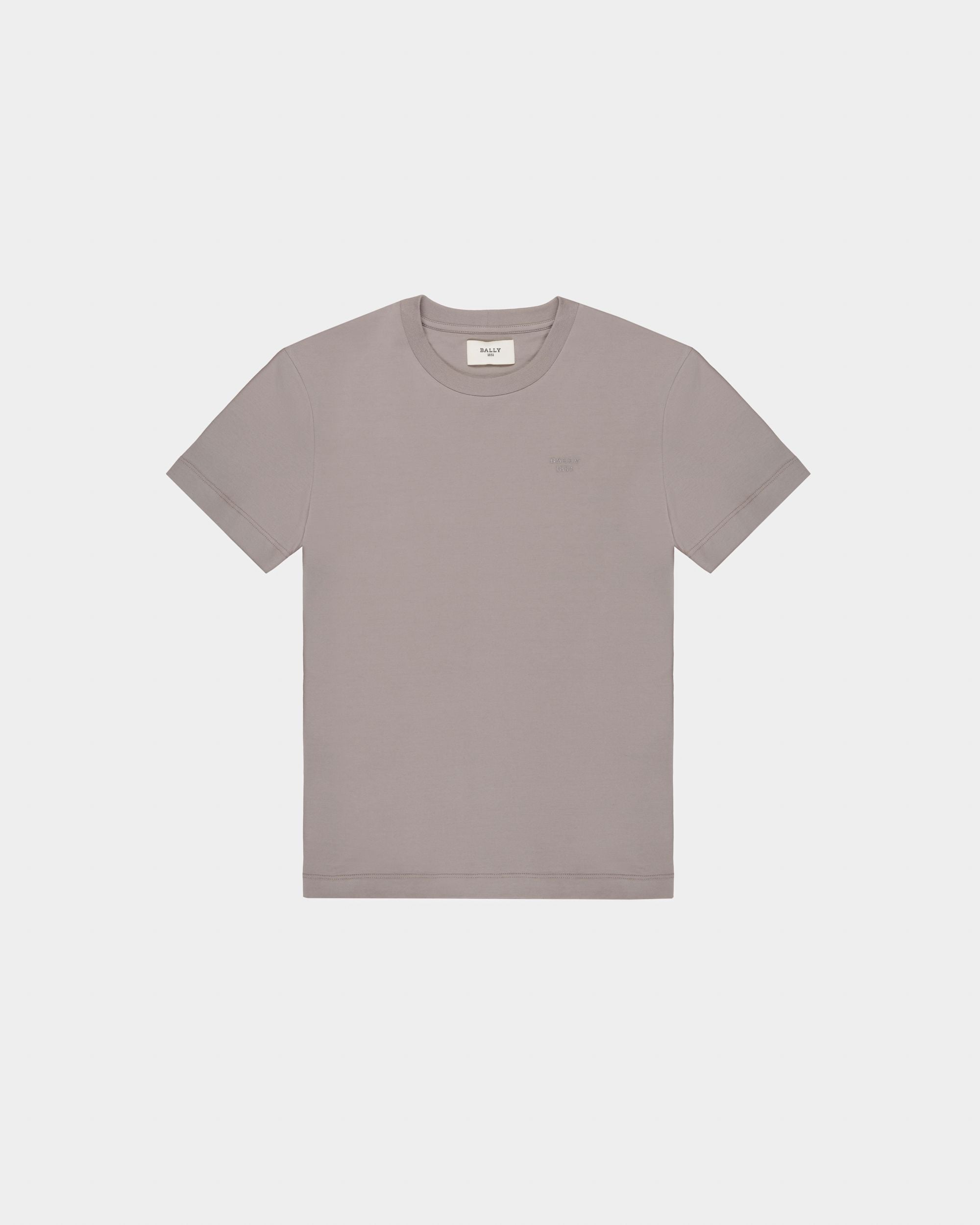 Camiseta Con El Logotipo Bordado - Mujer - Bally - 04