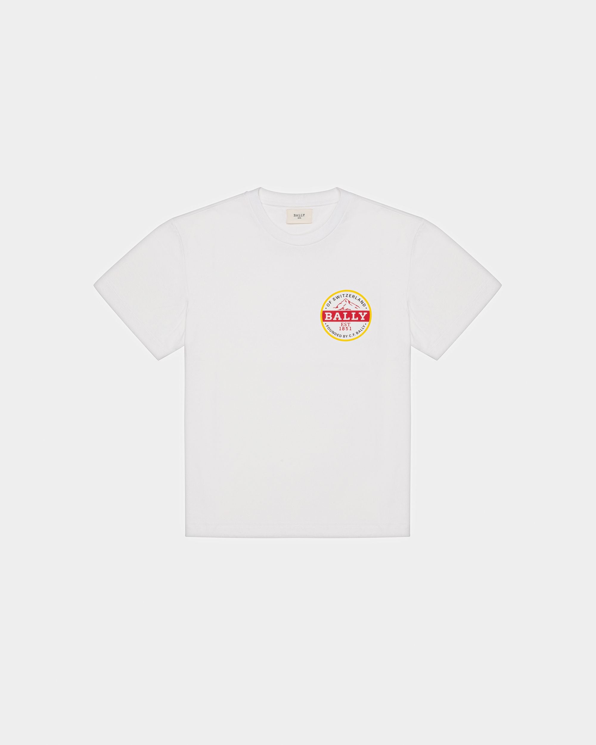 Cotton T-Shirt - Women's - Bally - 01