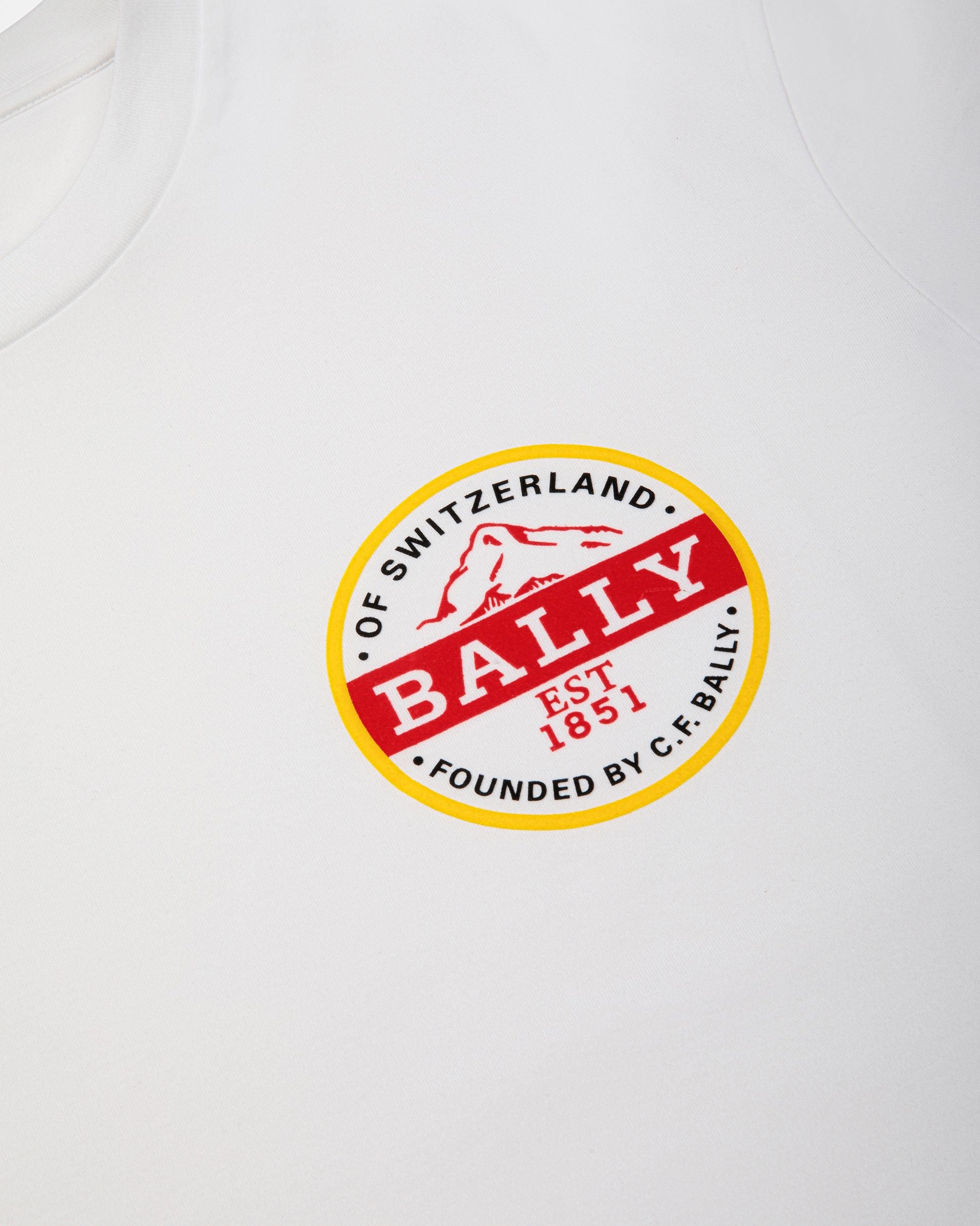 Cotton T-Shirt - Women's - Bally - 02