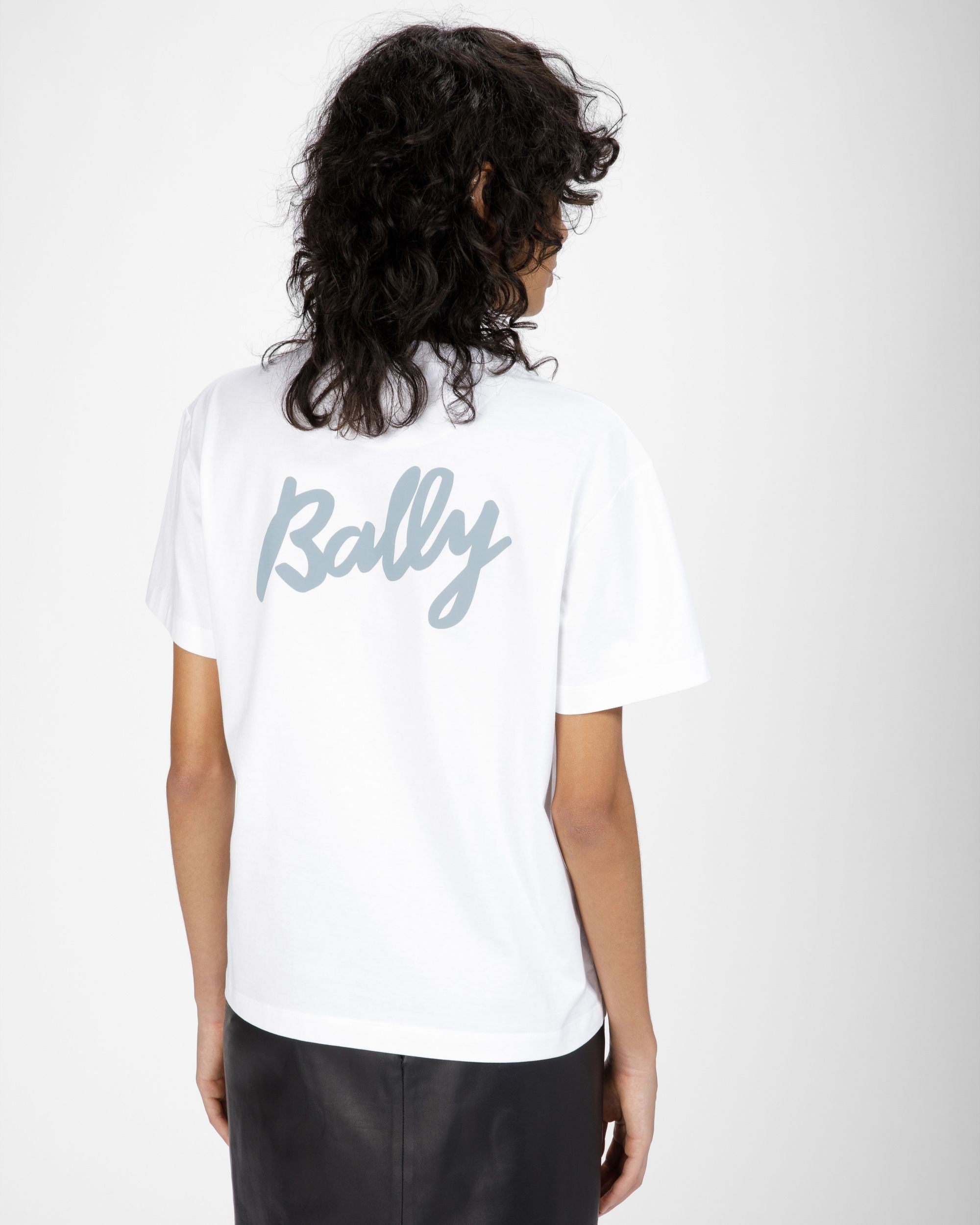 Cotton T-Shirt - Women's - Bally - 03