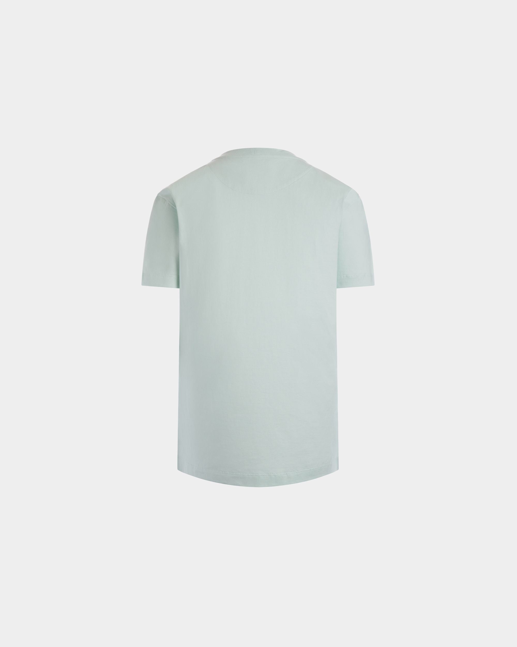 Cutsew T-Shirt In Blue Cotton - Women's - Bally - 03